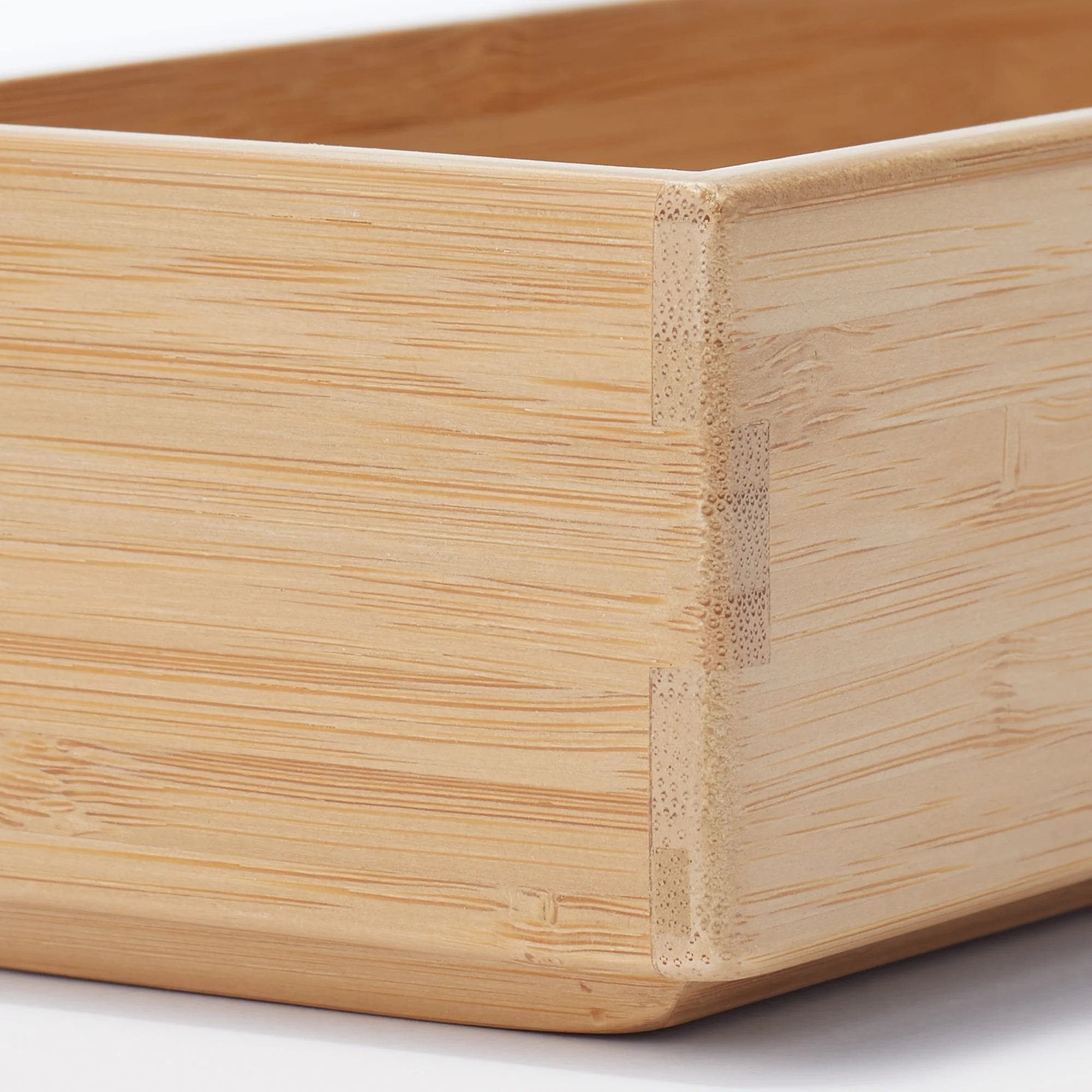 Stackable Bamboo Organizer Box - Small W8.5 x D26 x H5.5 cm - Image 6