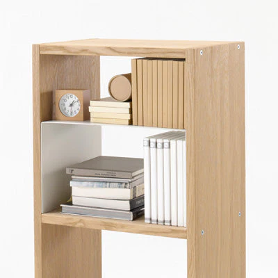 Stacking Shelf Oak - 5 Tiers - Image 4