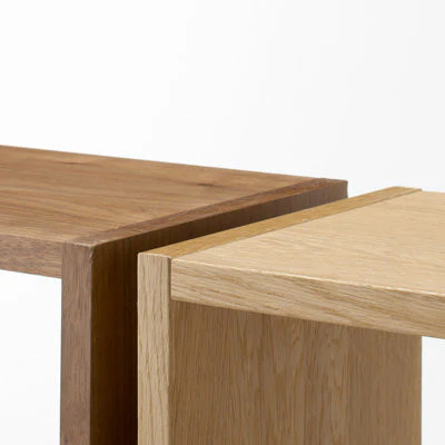 Stacking Shelf Oak - 5 Tiers - Image 5