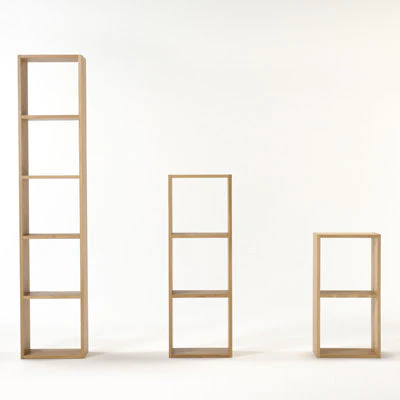 Stacking Shelf Oak - 5 Tiers - Image 8