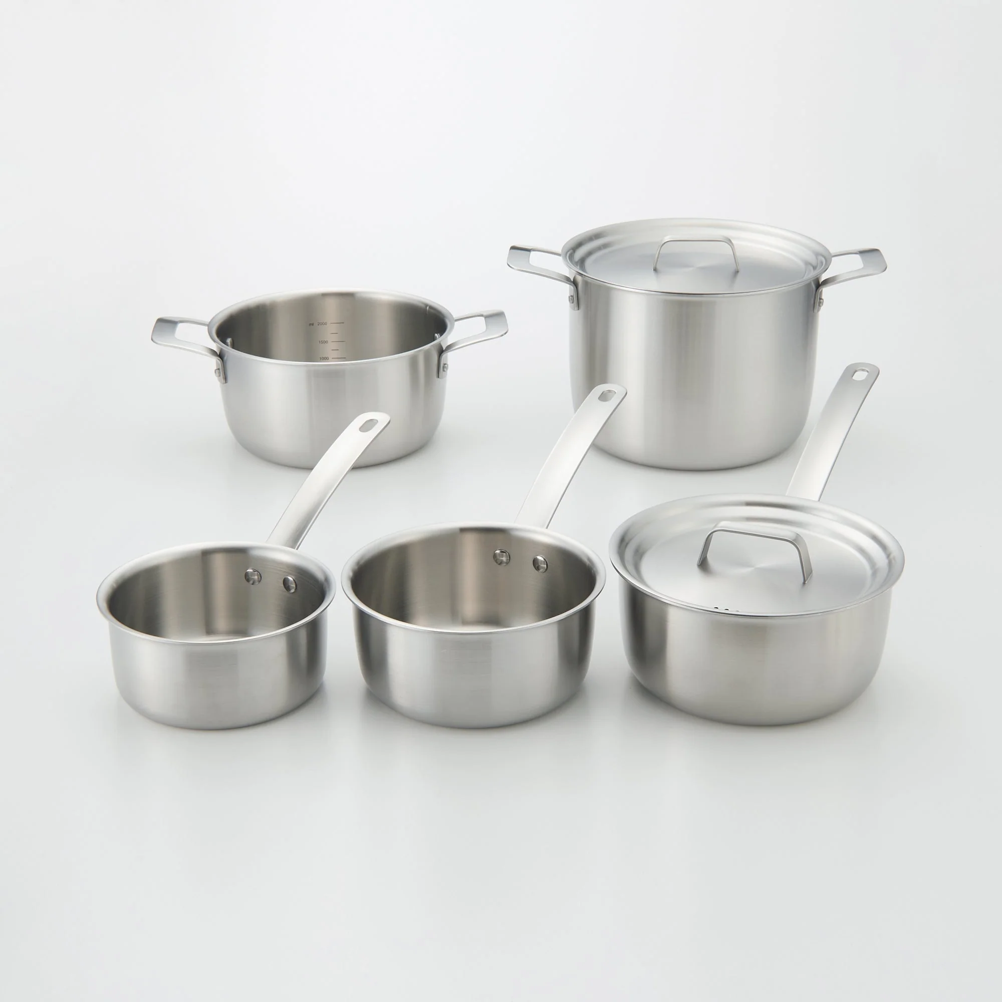 Stainless Aluminium 3-Layer Steel Milk Pan - Image 12