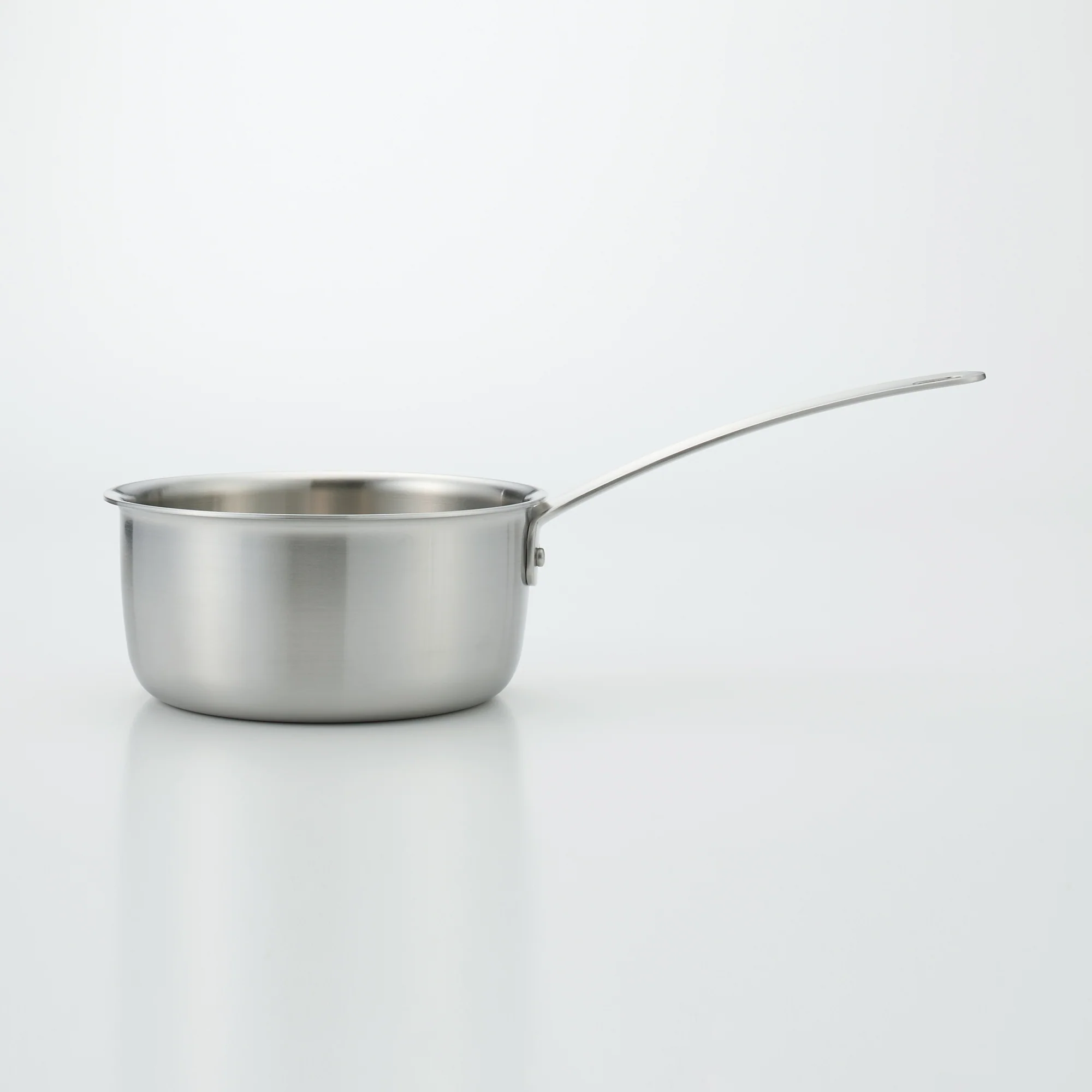Stainless Aluminium 3-Layer Steel Saucepan 1.5L - Image 3