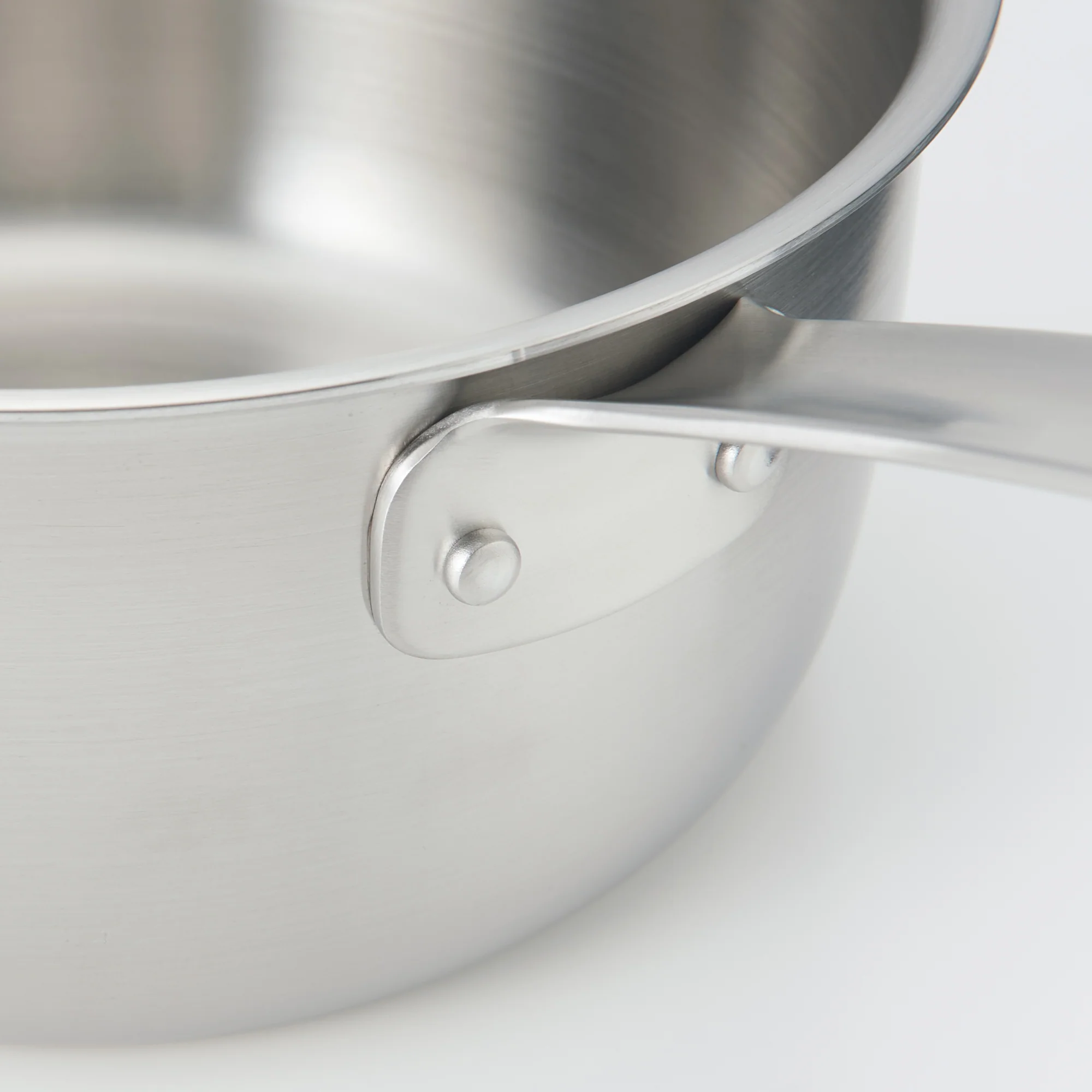 Stainless Aluminium 3-Layer Steel Saucepan 2L - Image 8