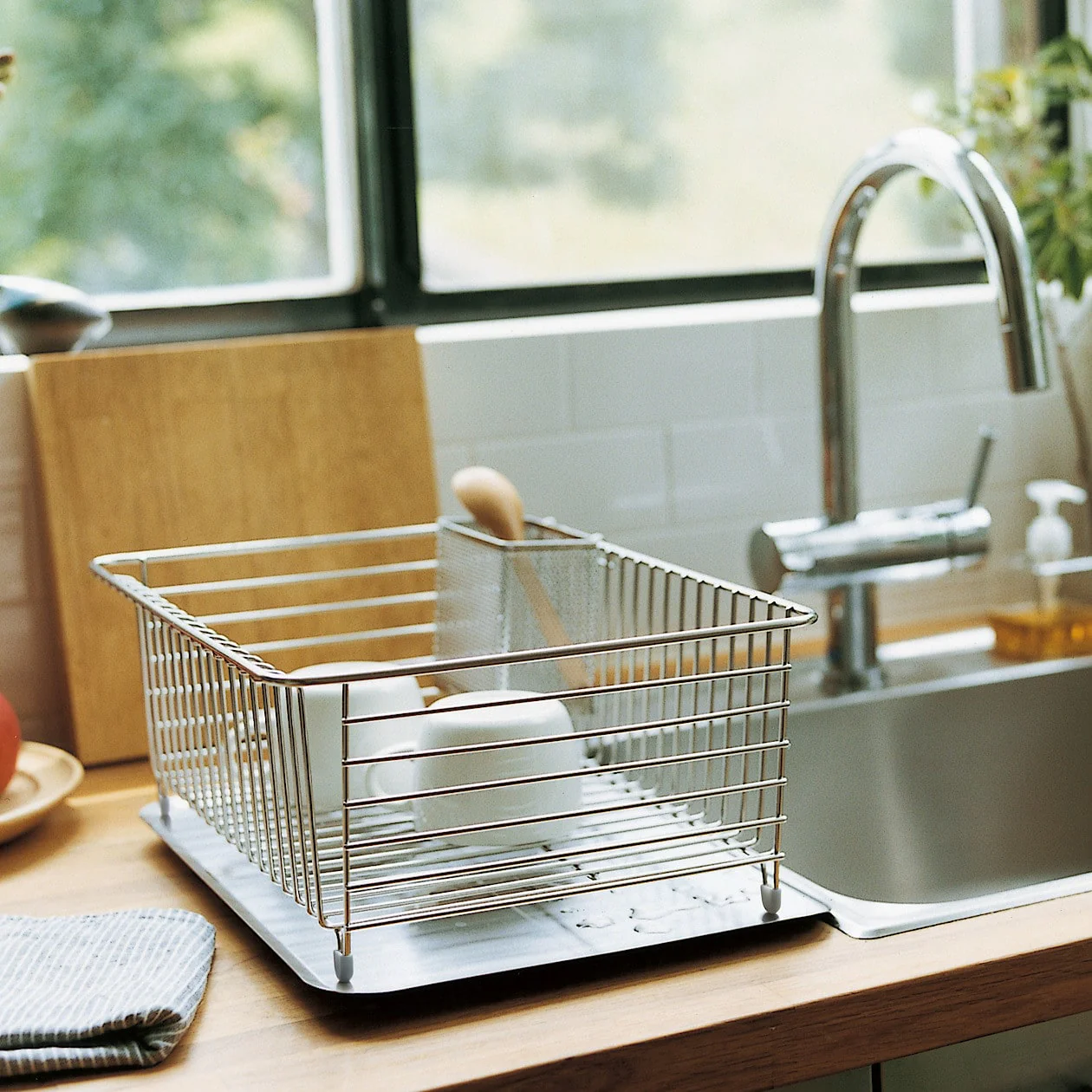 Stainless Steel Dish Rack Basket - Image 9