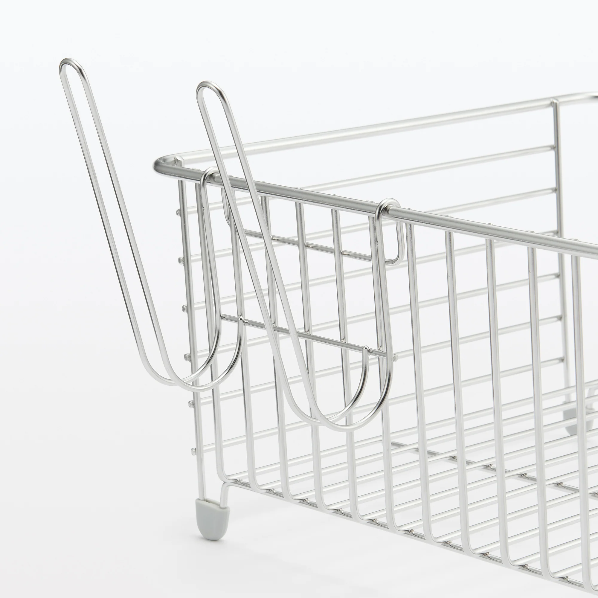 Stainless Steel Bottle Hook Double for Dish Drainer - Image 2