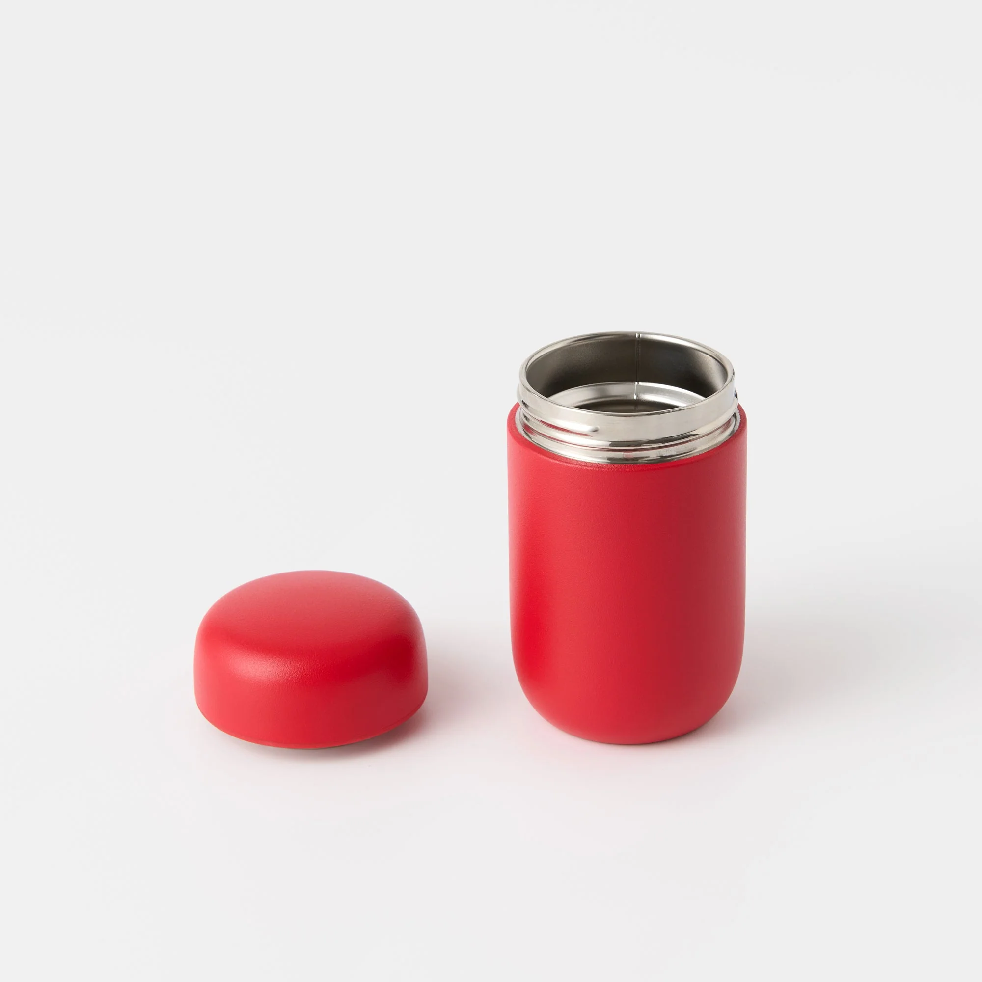 Stainless Steel Bottle - Red (220 ml) - Image 4