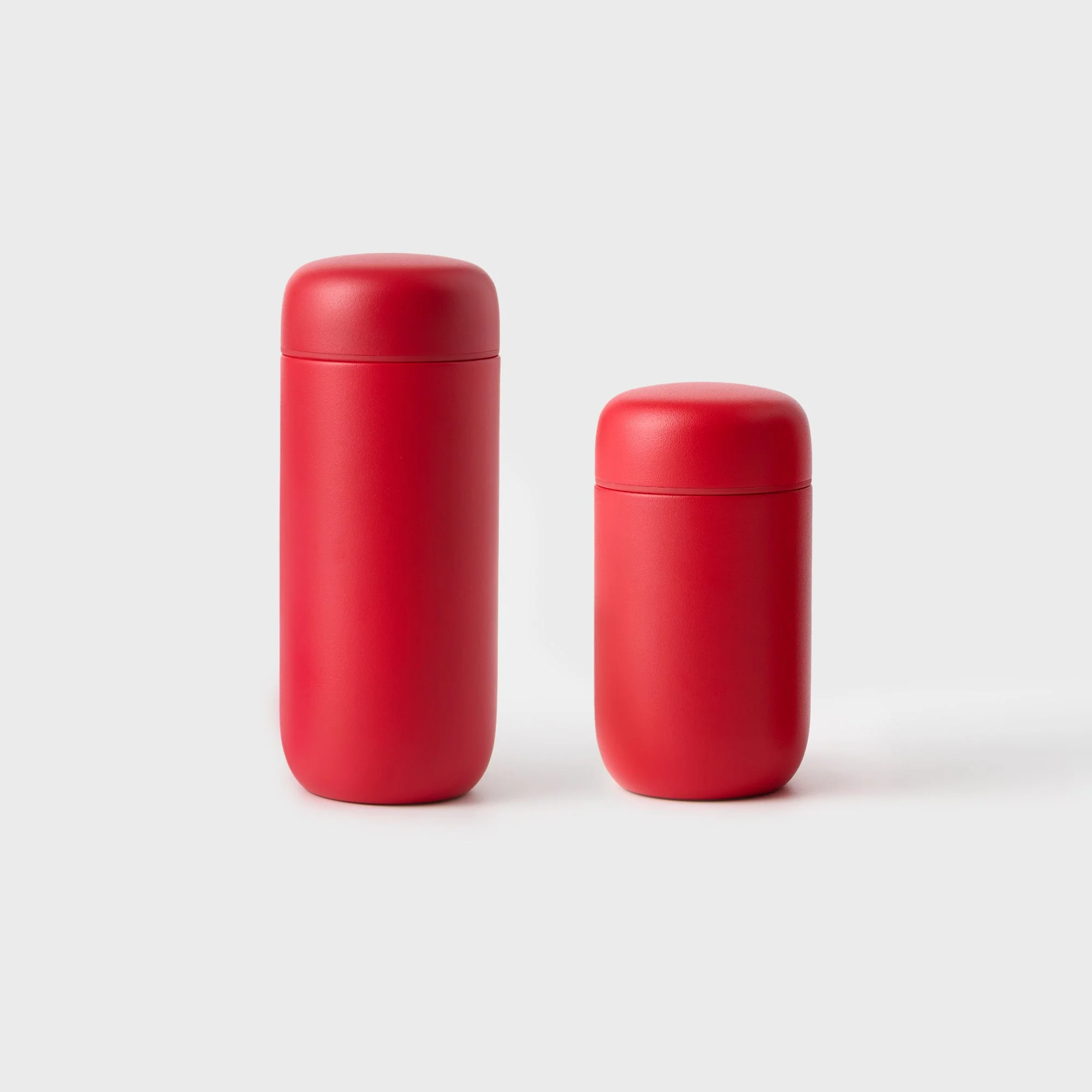 Stainless Steel Bottle - Red (220 ml) - Image 9