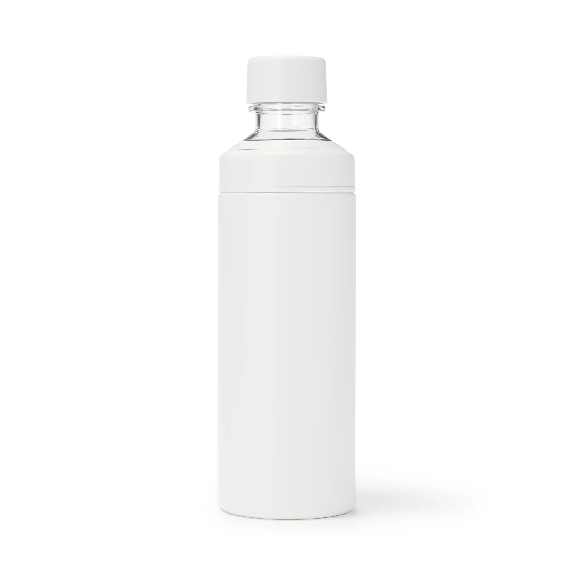 Stainless Steel Carbonated Drink-Safe Cool Tumbler - White