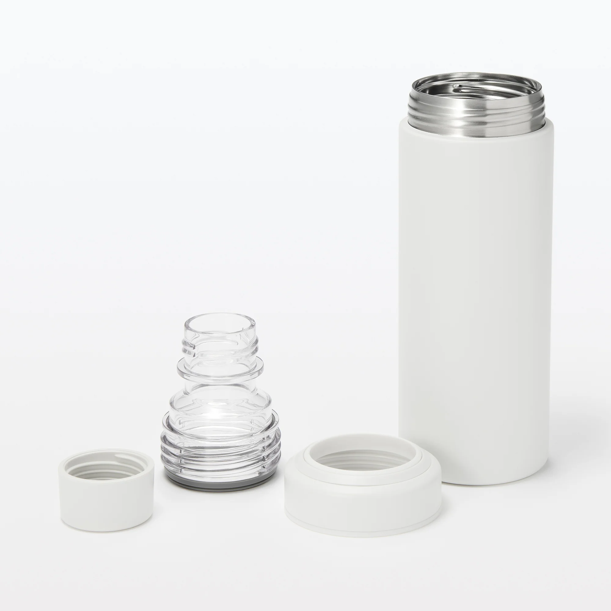 Stainless Steel Carbonated Drink-Safe Cool Tumbler - White - Image 4