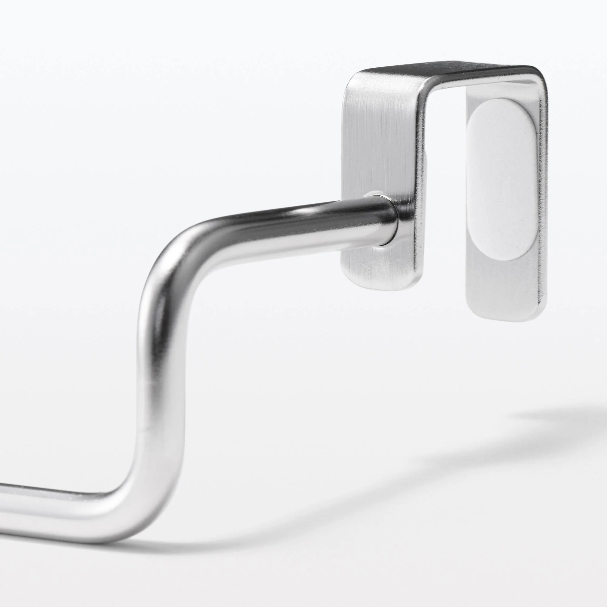 Stainless Steel Door Mounted Storage - Towel Hanger - Large W37.5cm - Image 4