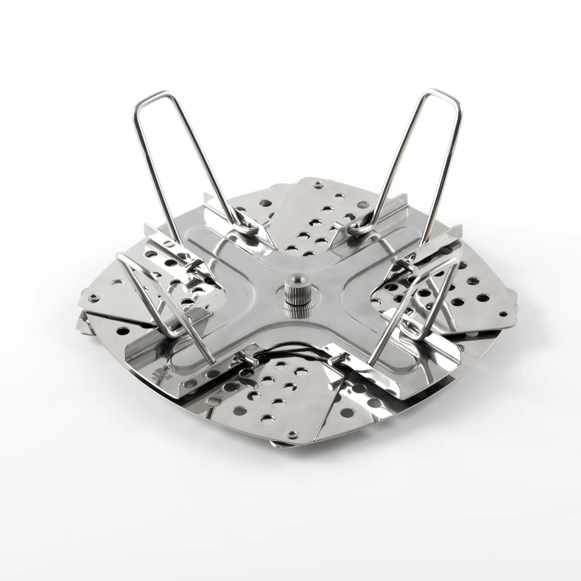Stainless Steel Foldable Steamer Rack - Image 4