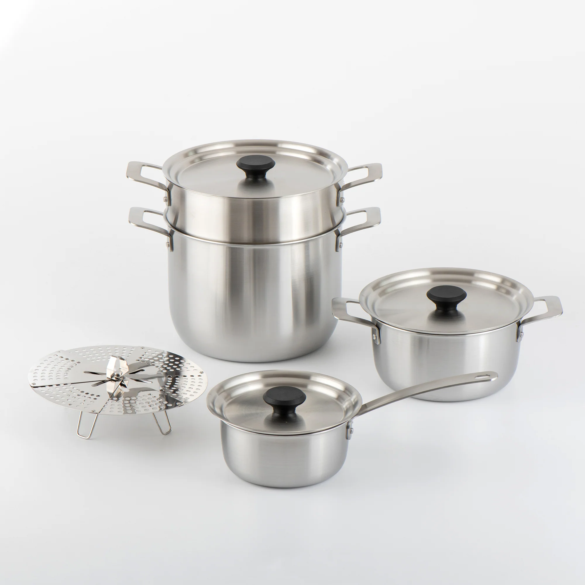 Stainless Steel Foldable Steamer Rack - Image 9