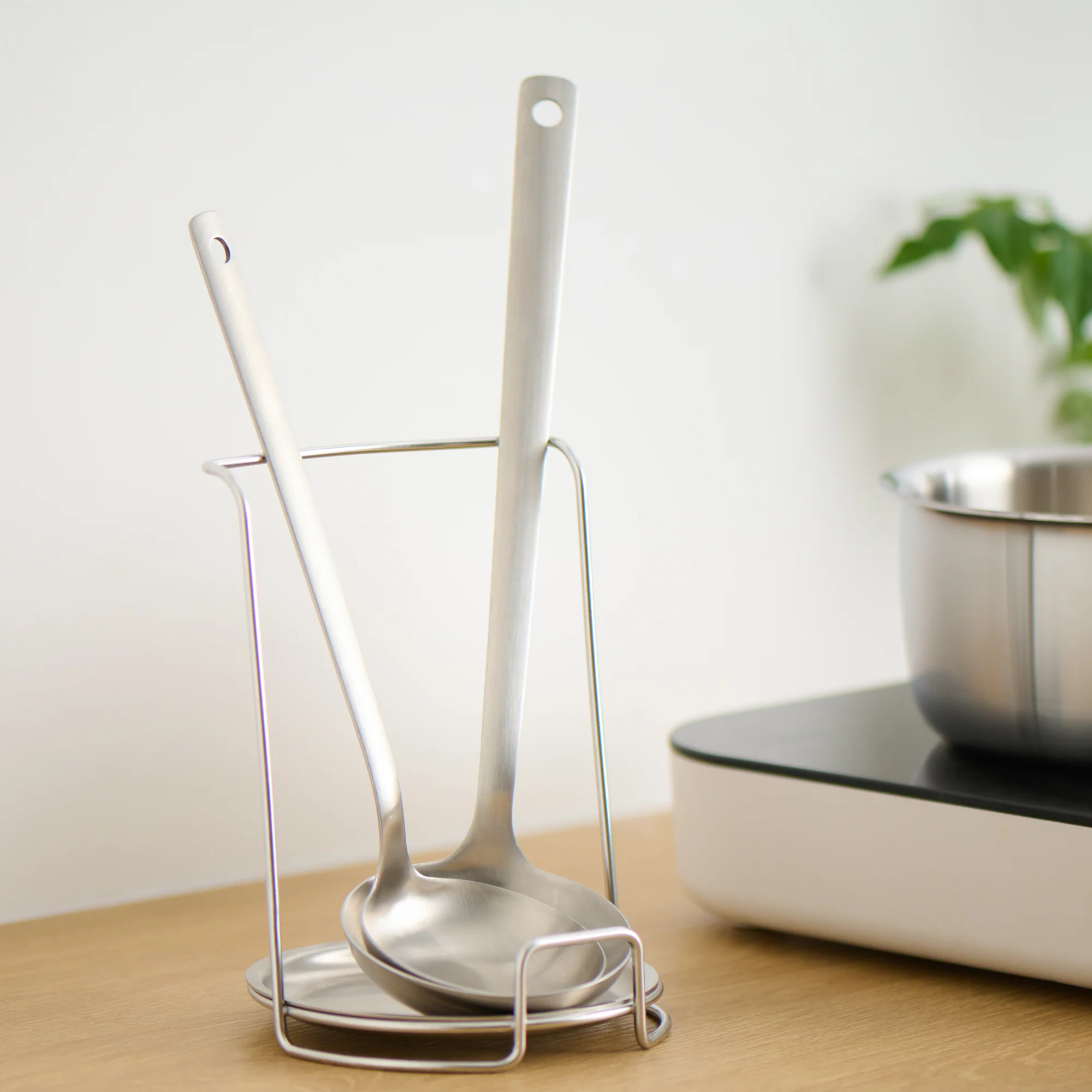 Stainless Steel Lid and Ladle Stand - Image 2