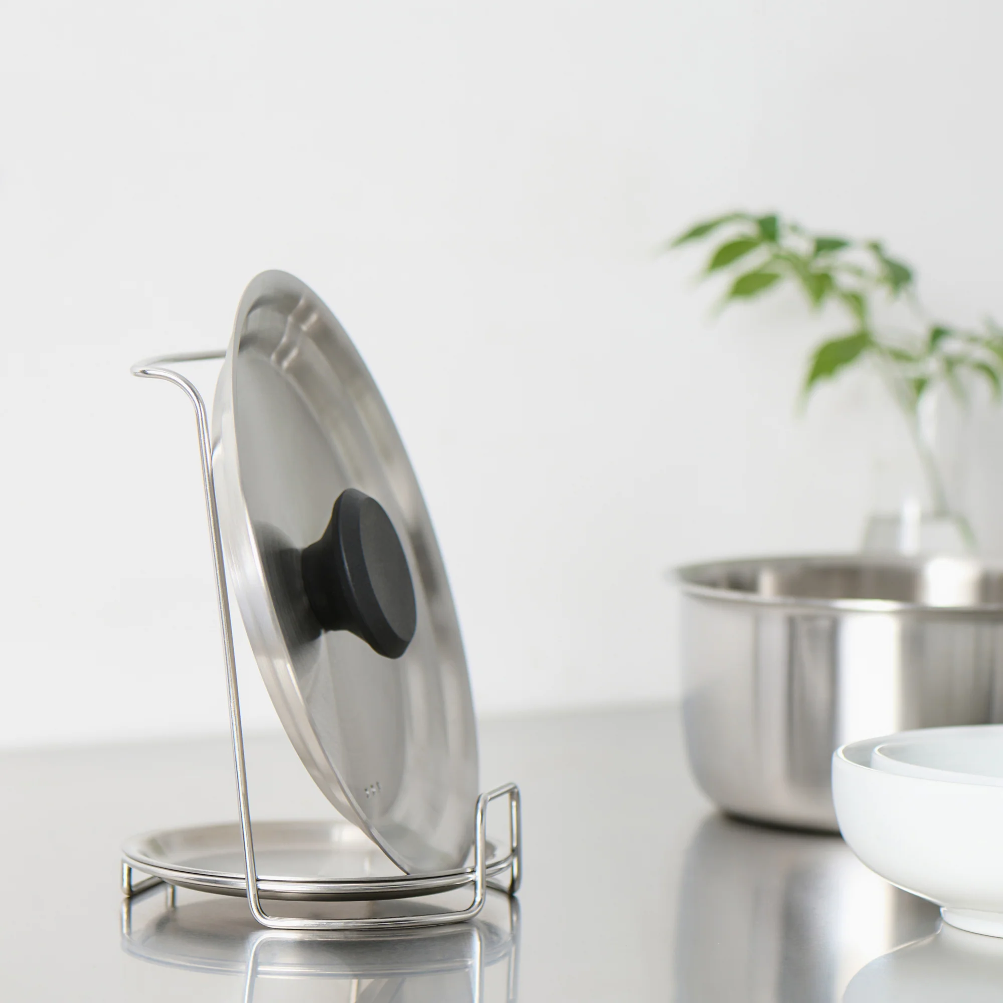 Stainless Steel Lid and Ladle Stand - Image 9