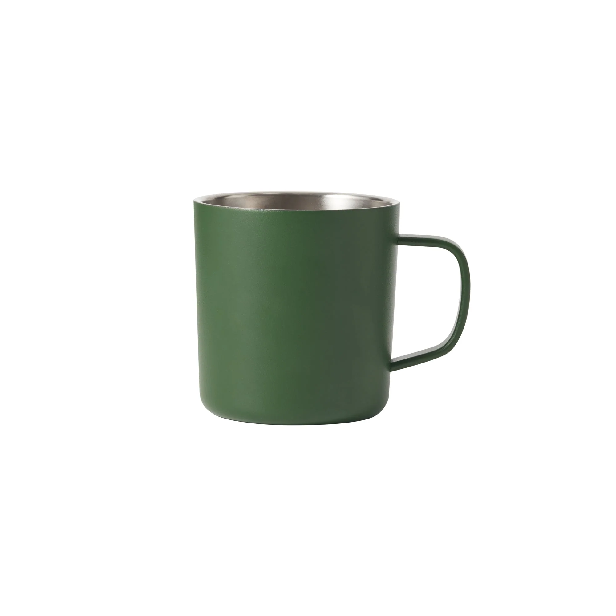Stainless Steel Mug Cup - Green (380 ml)