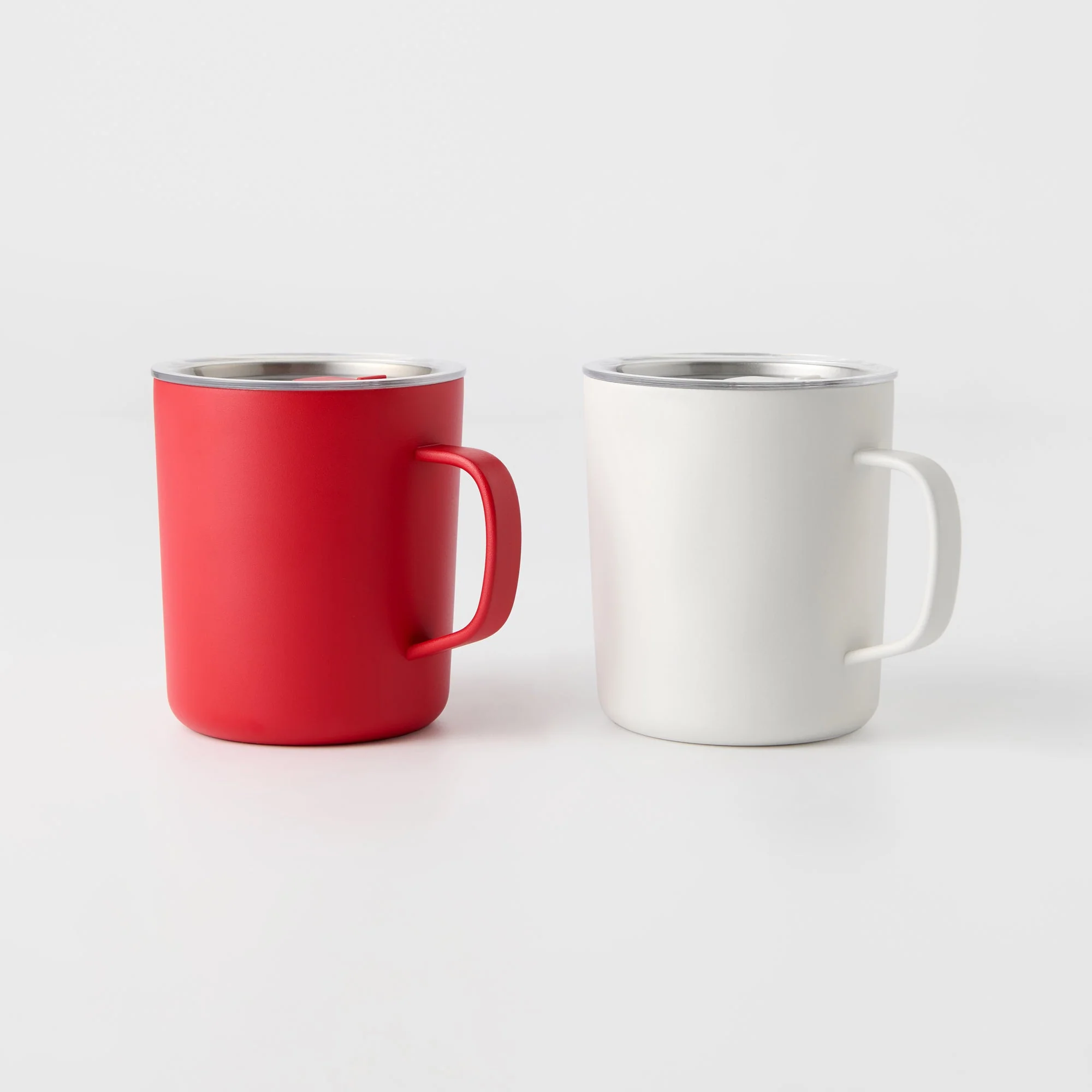 Stainless Steel Mug Cup - Red (490 ml) - Image 11