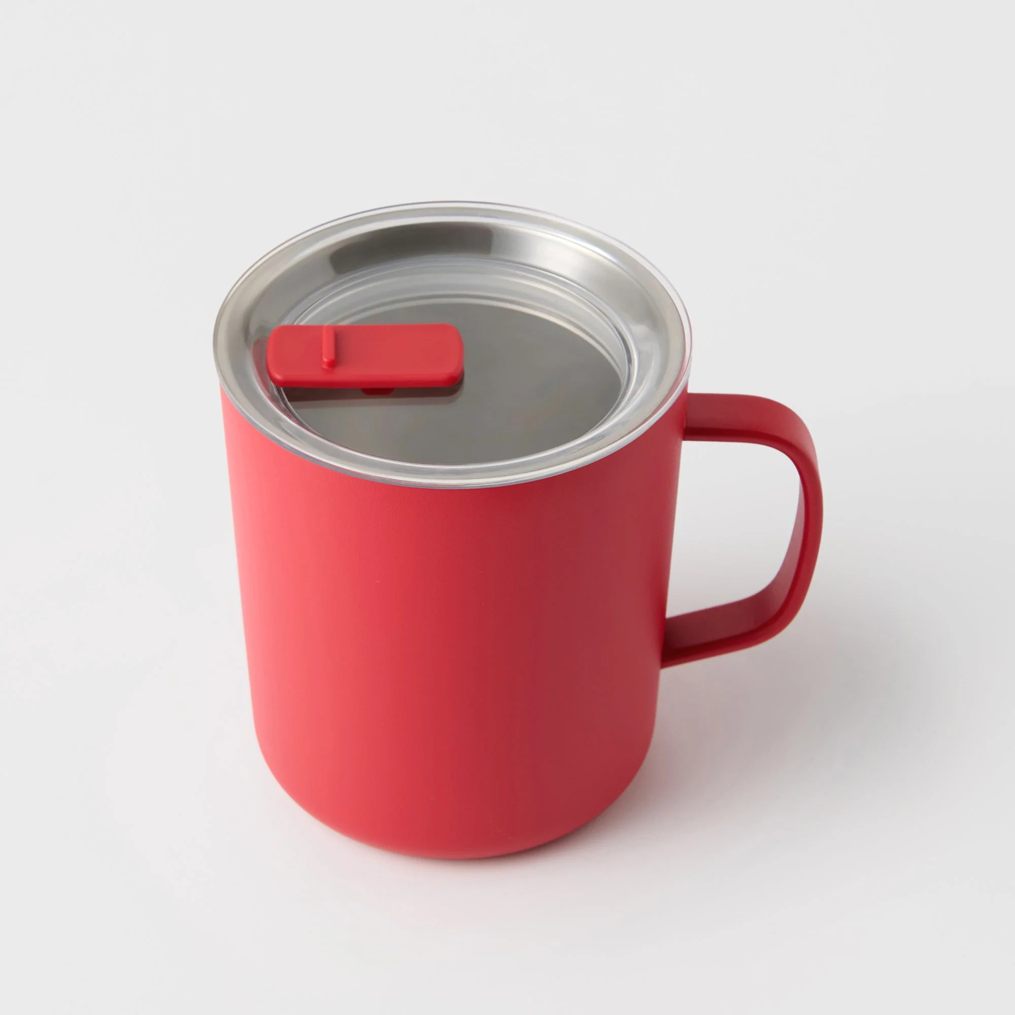 Stainless Steel Mug Cup - Red (490 ml) - Image 3