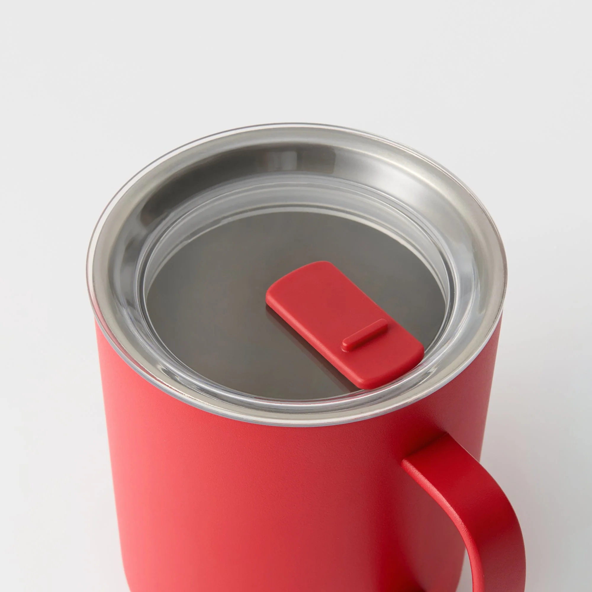 Stainless Steel Mug Cup - Red (490 ml) - Image 5