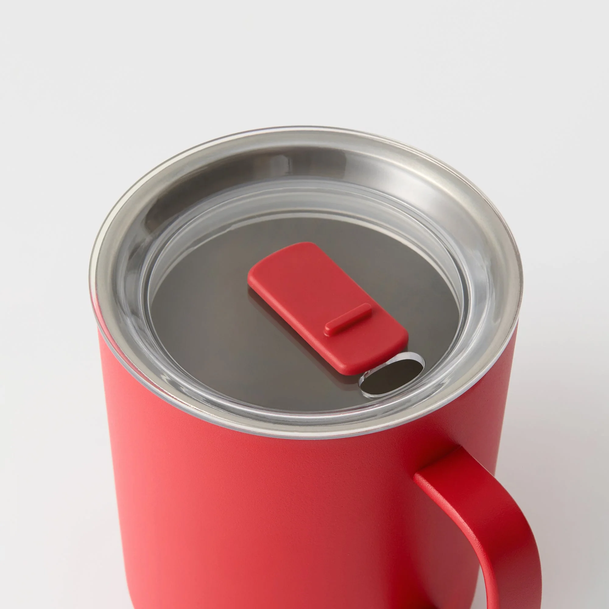 Stainless Steel Mug Cup - Red (490 ml) - Image 6