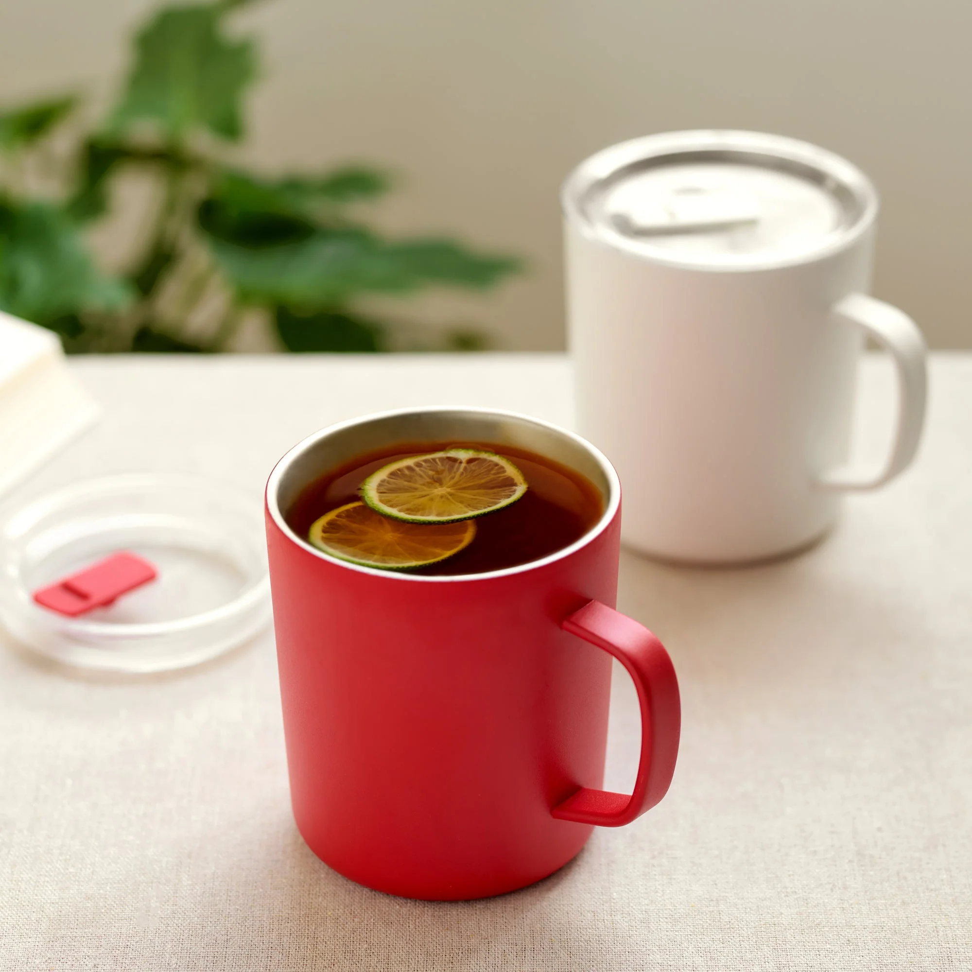Stainless Steel Mug Cup - White (490 ml) - Image 20