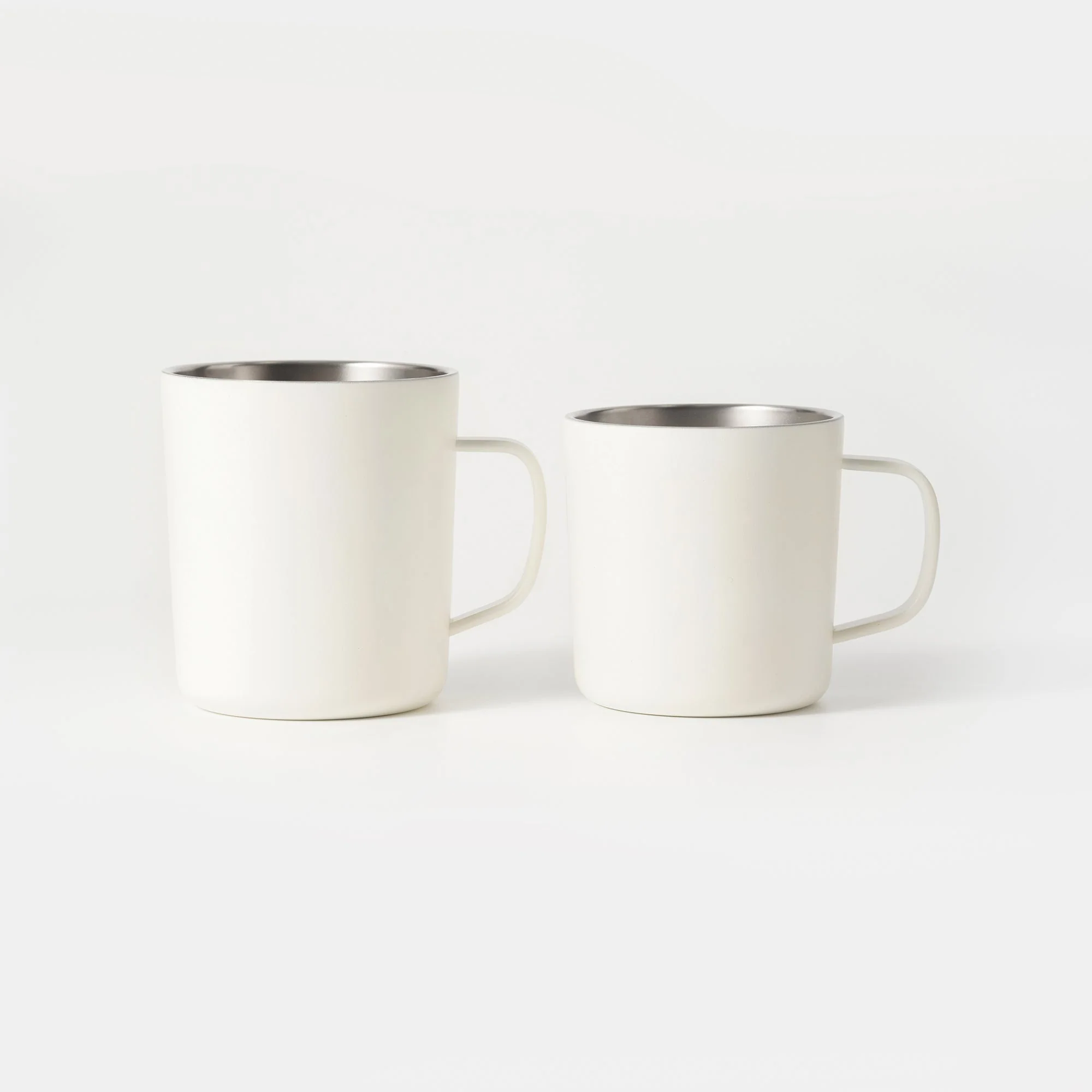 Stainless Steel Mug Cup - White (490 ml) - Image 4