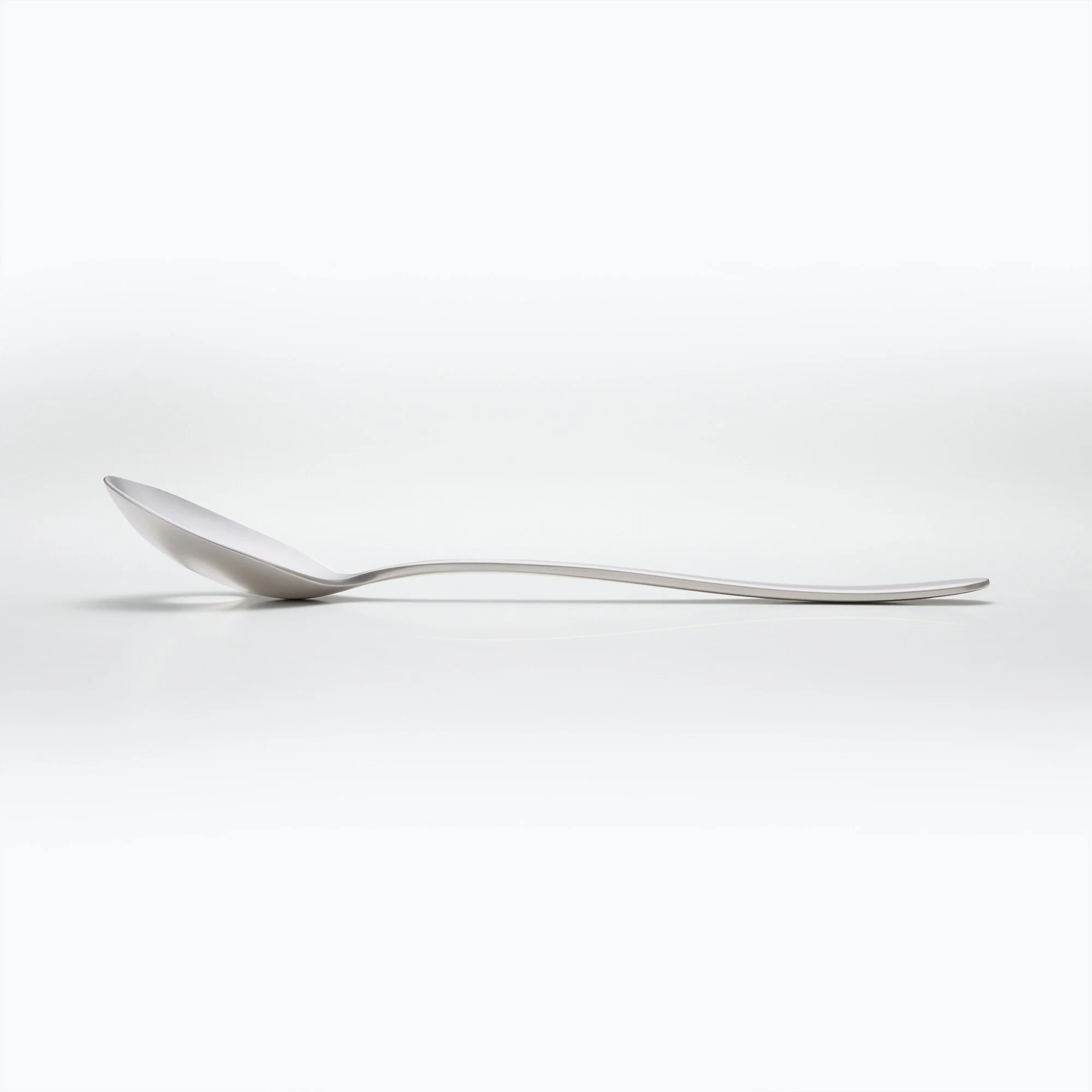 Stainless Steel Serving Spoon with Slot - Image 2