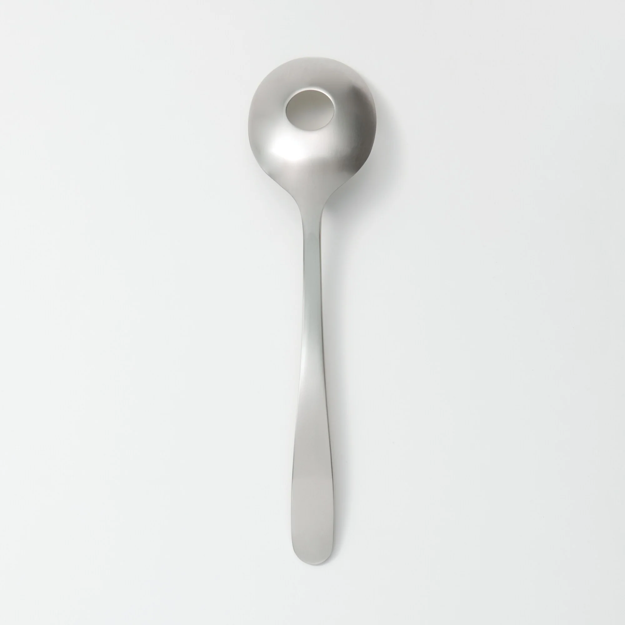 Stainless Steel Serving Spoon with Slot - Image 4