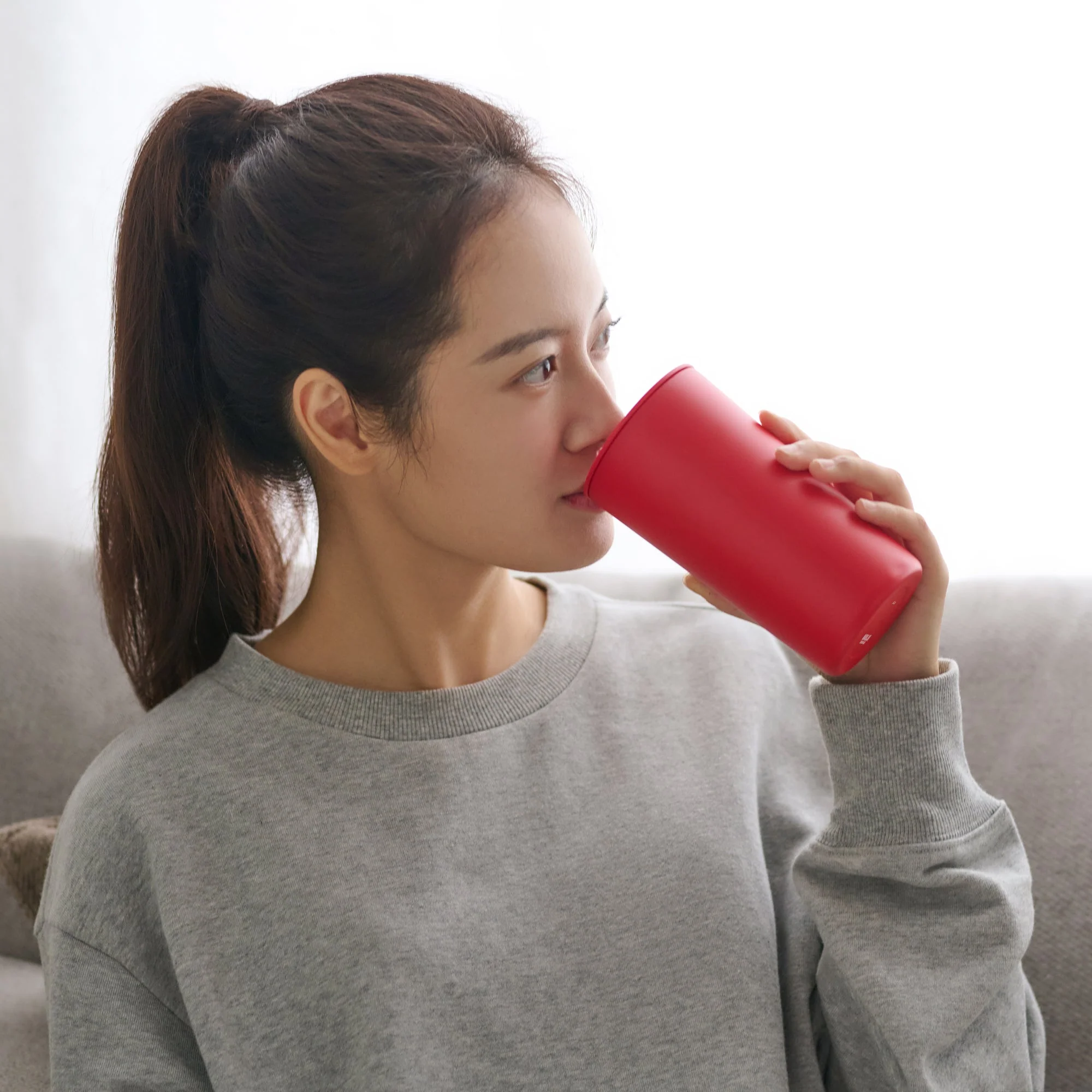 Stainless Steel Tumbler - Red (300 ml) - Image 14