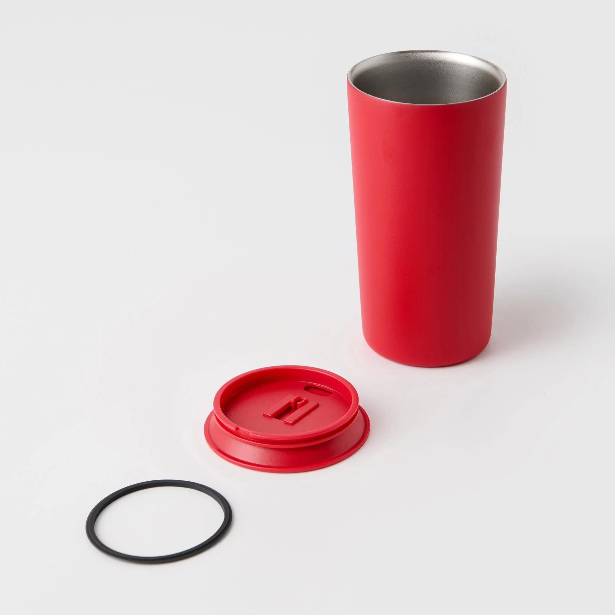 Stainless Steel Tumbler - Red (450 ml) - Image 11