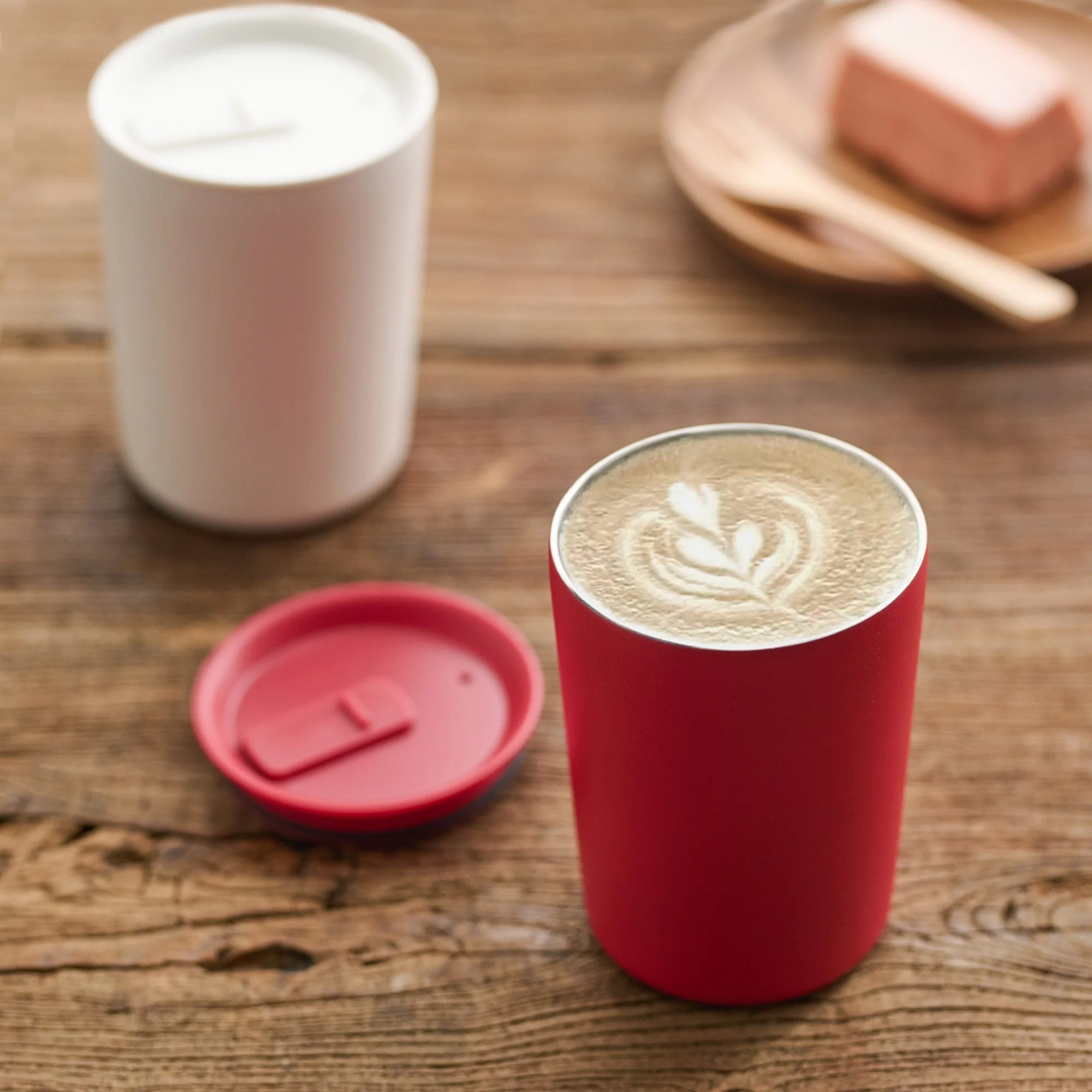 Stainless Steel Tumbler - Red (450 ml) - Image 20