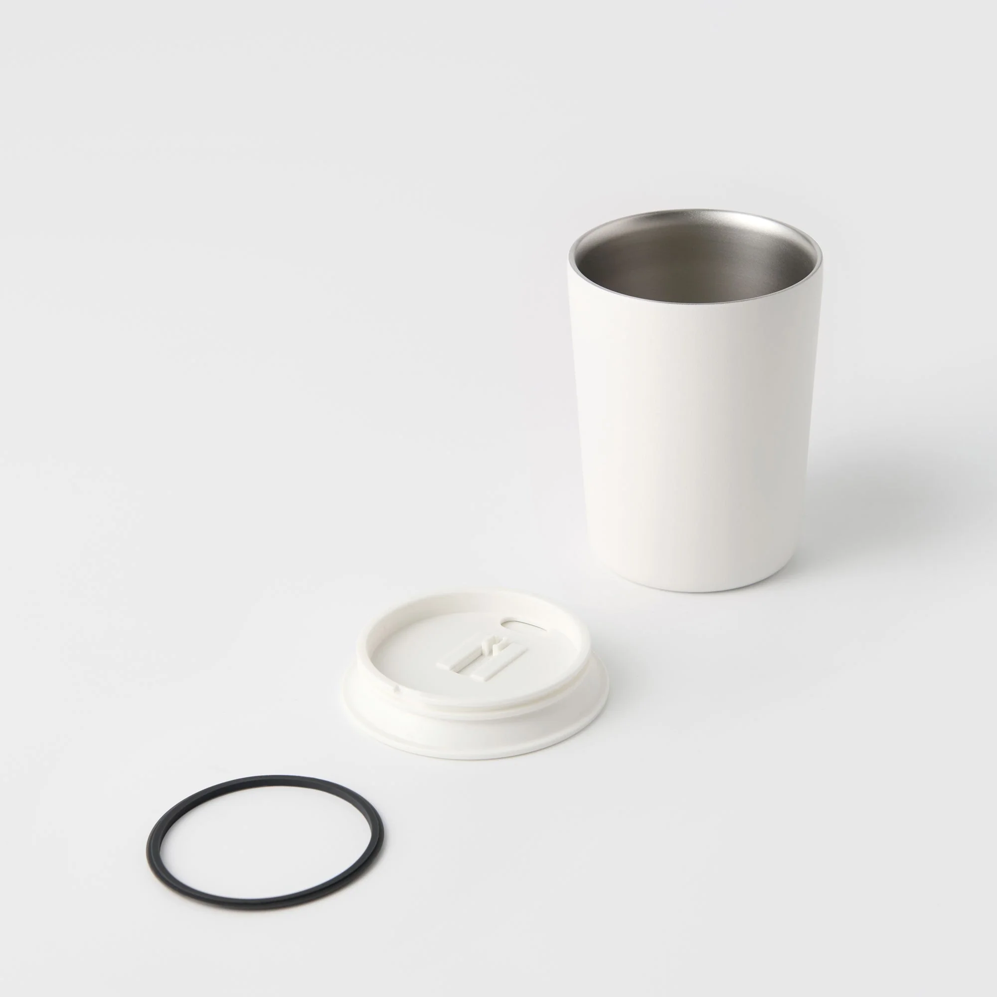 Stainless Steel Tumbler - White (300 ml) - Image 11