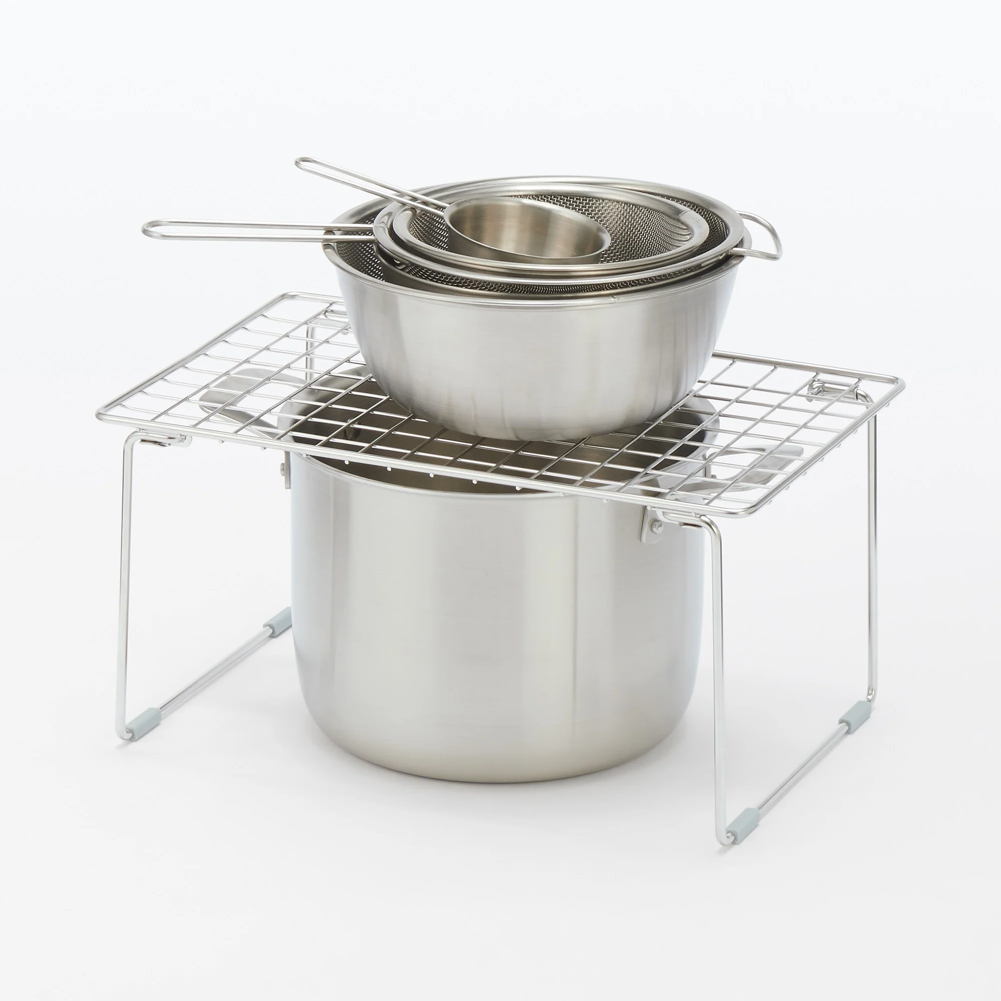Stainless Steel Under-Sink Rack - Image 9