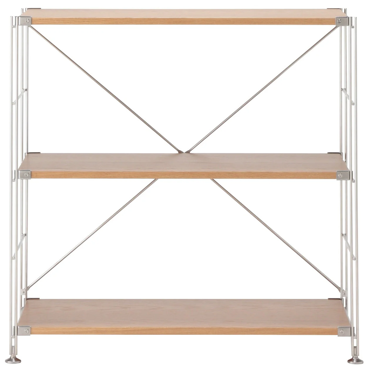 SUS Shelving Unit - Oak - Wide - Small