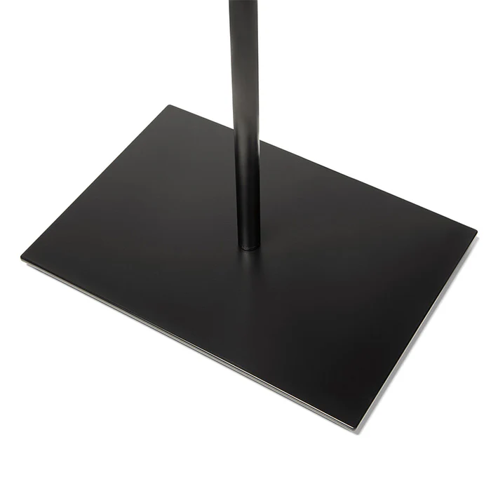 Steel Floor Lamp with Rectangle Shade - Image 4