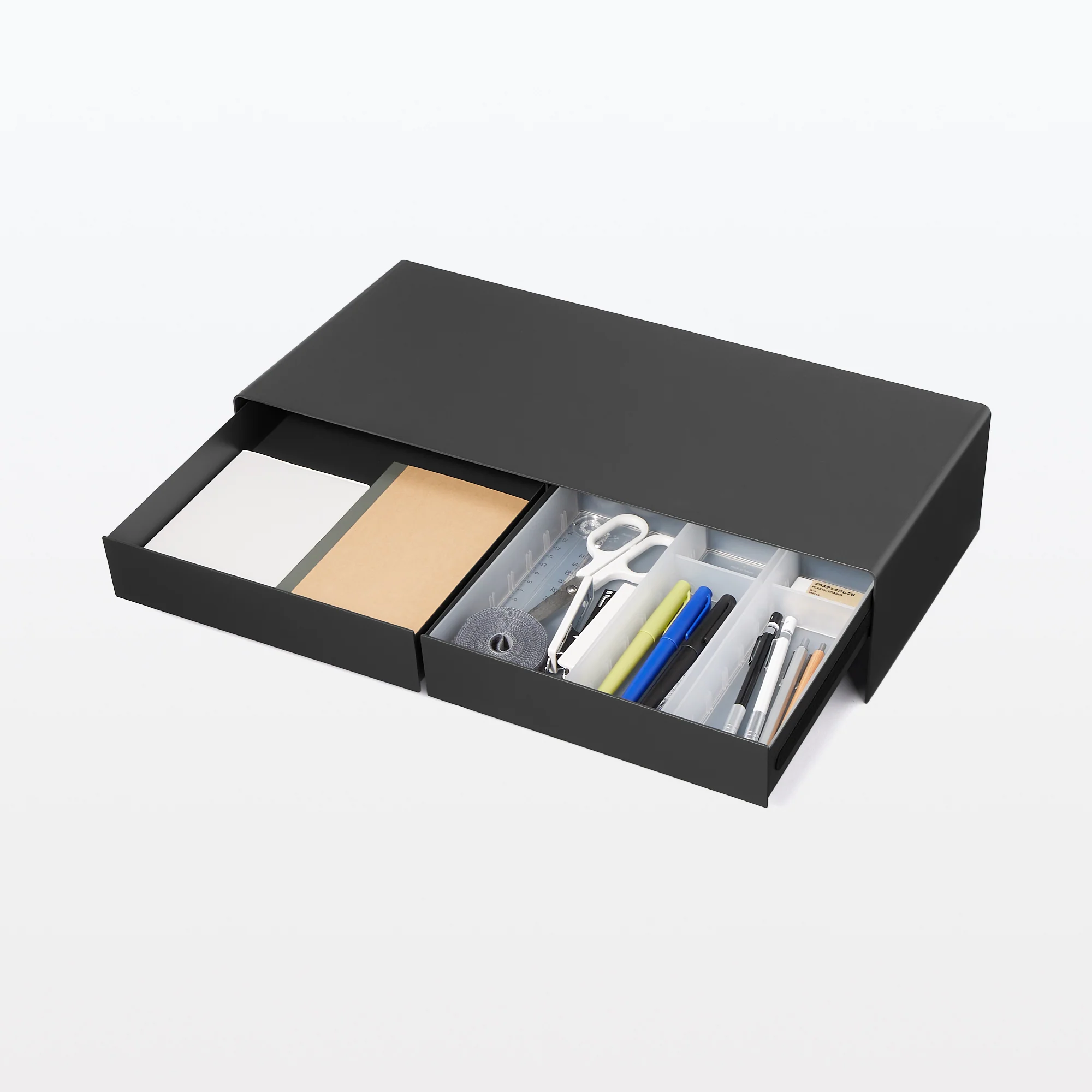 Steel Monitor Stand with 2 Drawer - Wide - Image 6