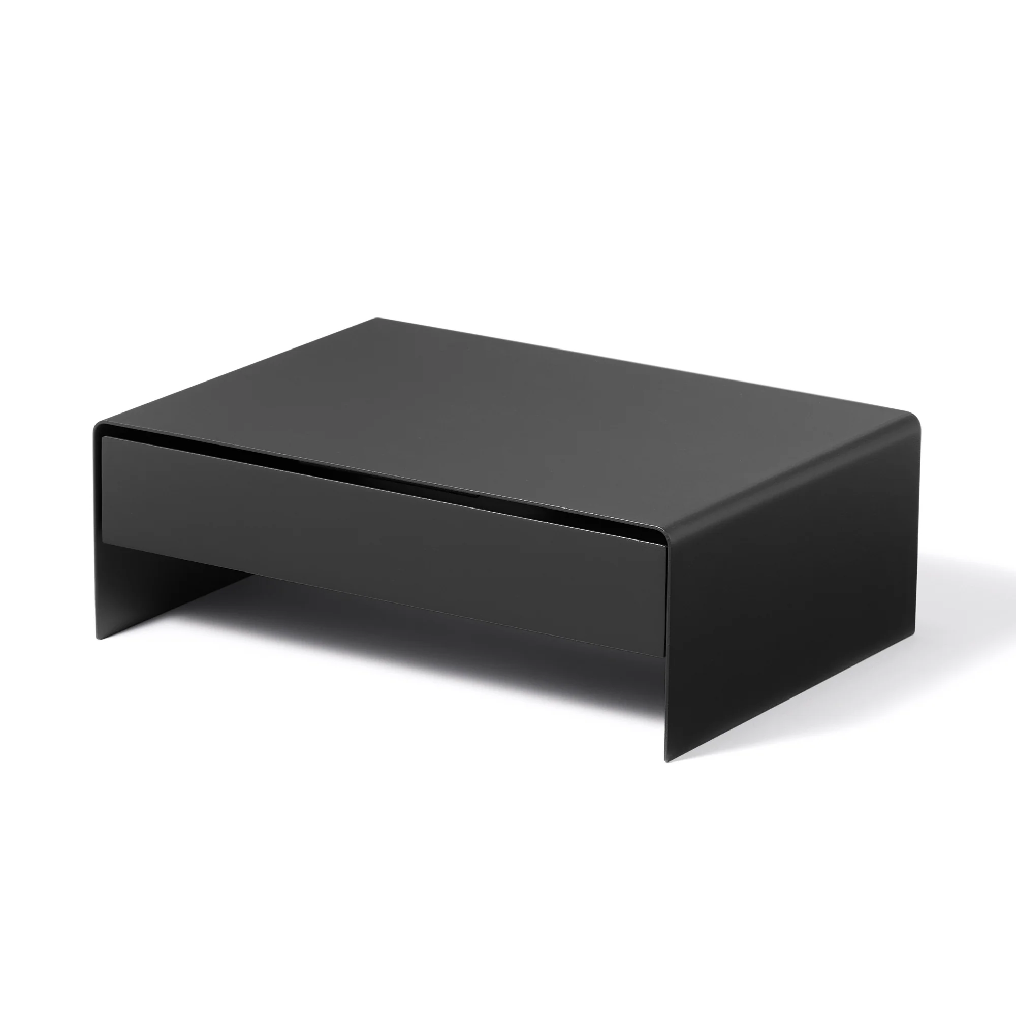 Steel Monitor Stand with Drawer