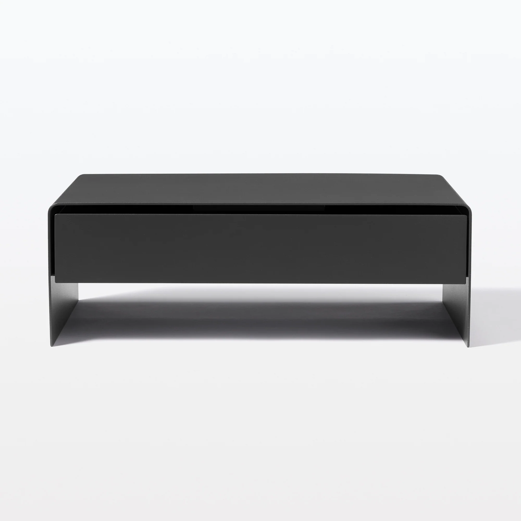 Steel Monitor Stand with Drawer - Image 4