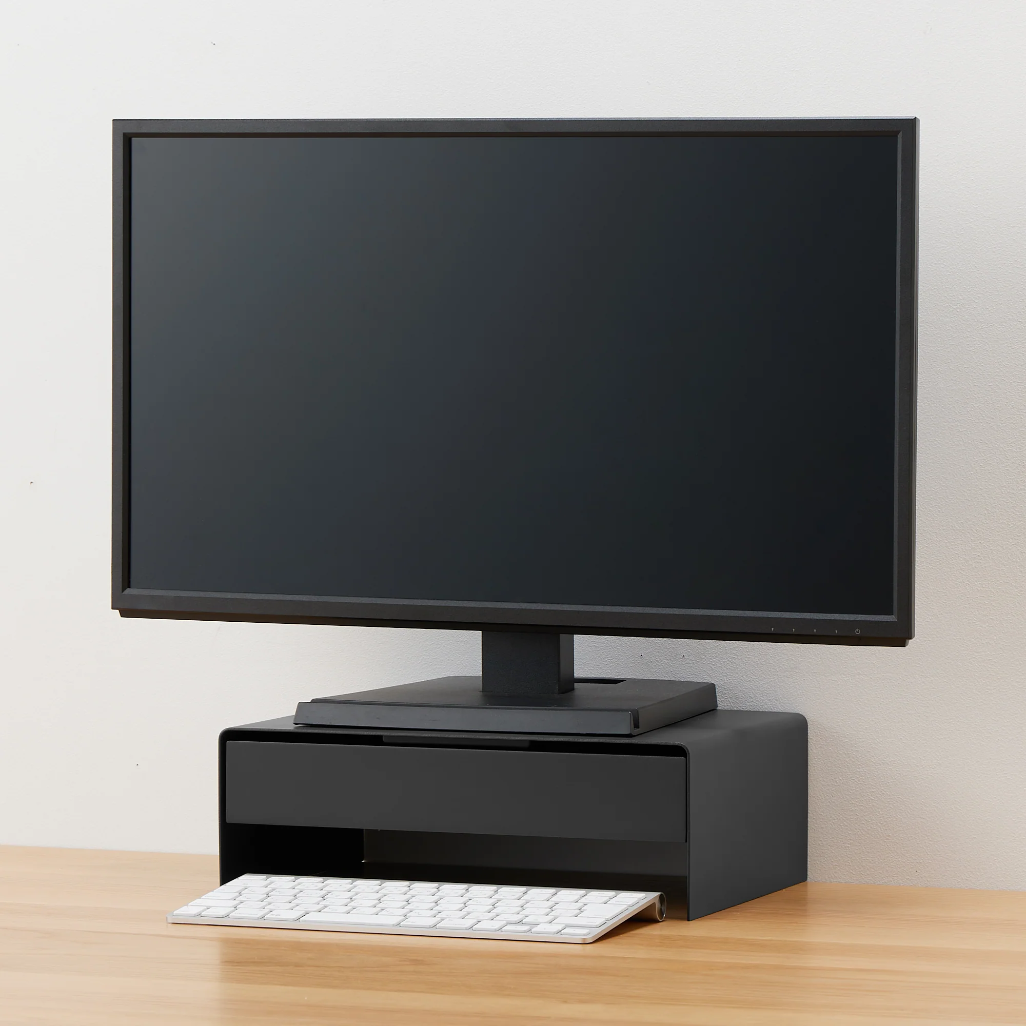 Steel Monitor Stand with Drawer - Image 8