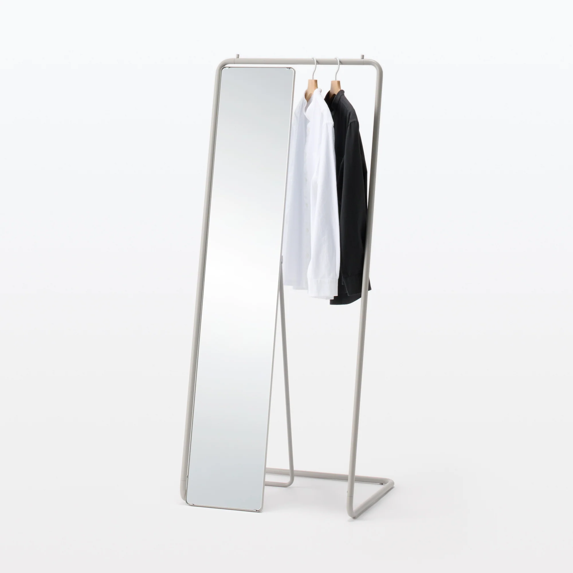 Steel Pipe Stand Mirror - Image 2