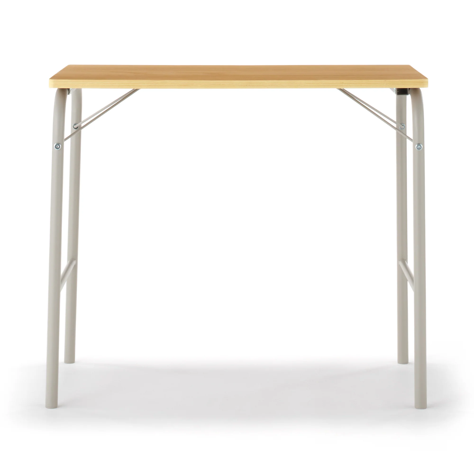 Steel Pipe Table - Warm Grey