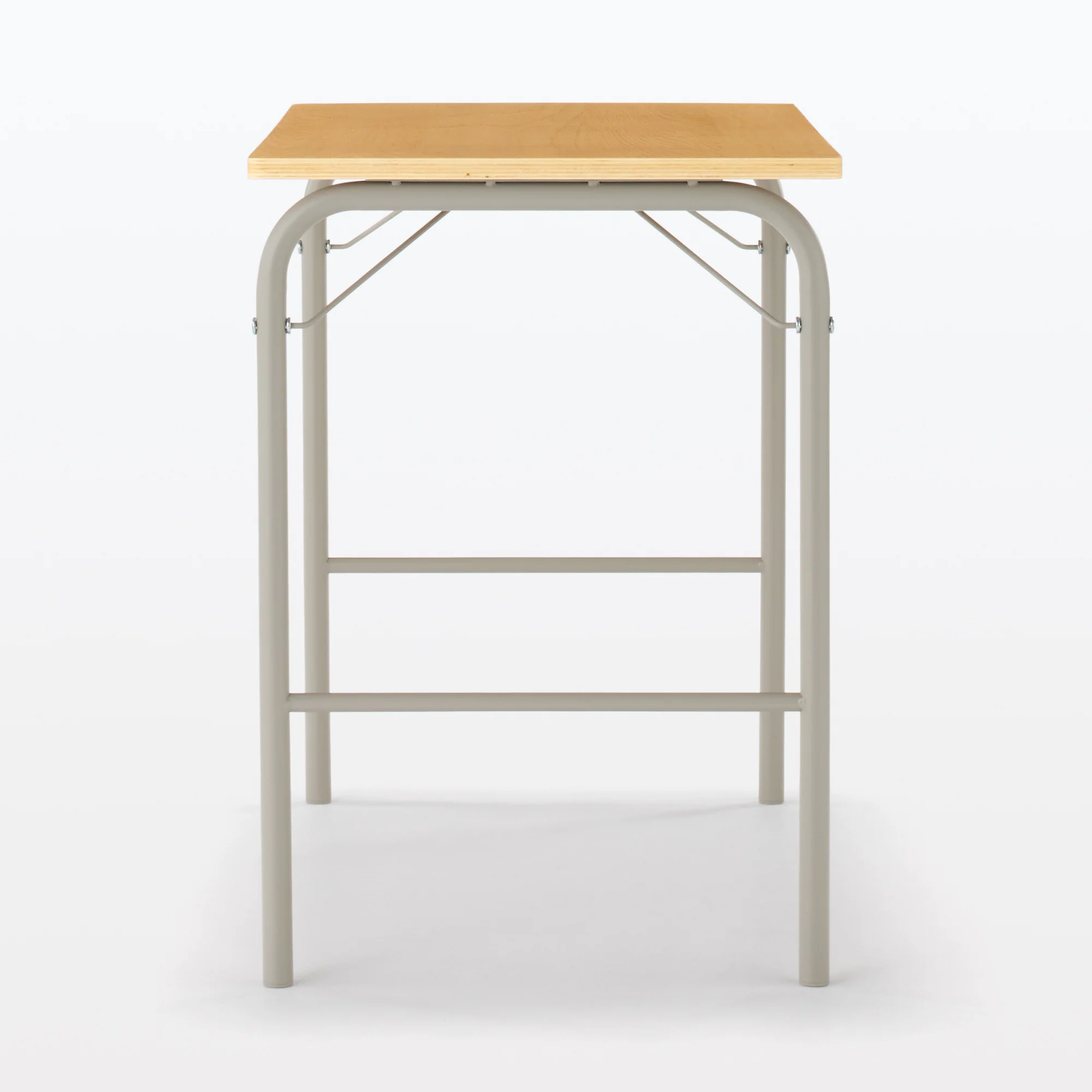 Steel Pipe Table - Warm Grey - Image 2