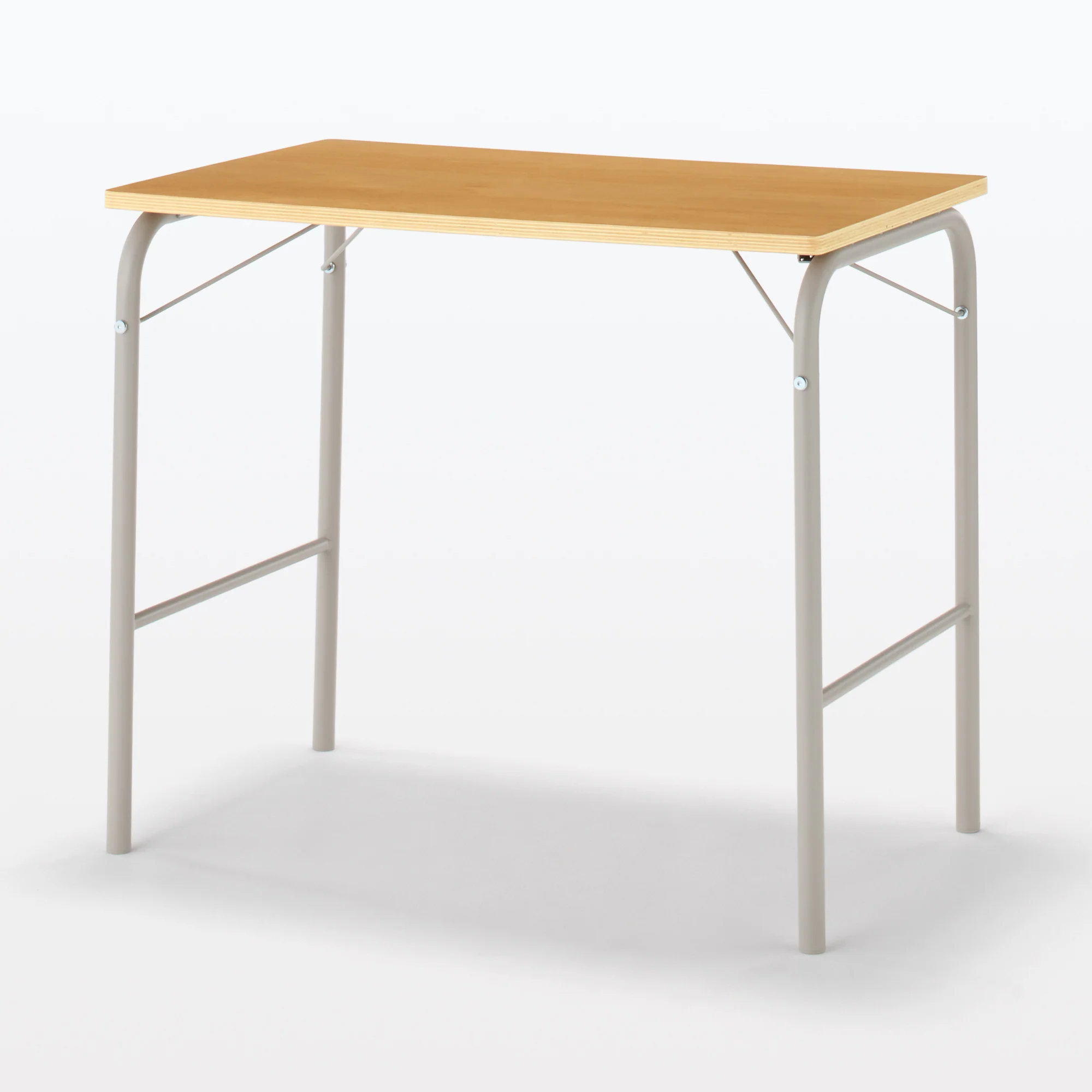 Steel Pipe Table - Warm Grey - Image 3