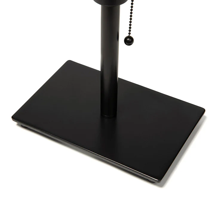 Steel Table Lamp with Oval Shade - Image 3