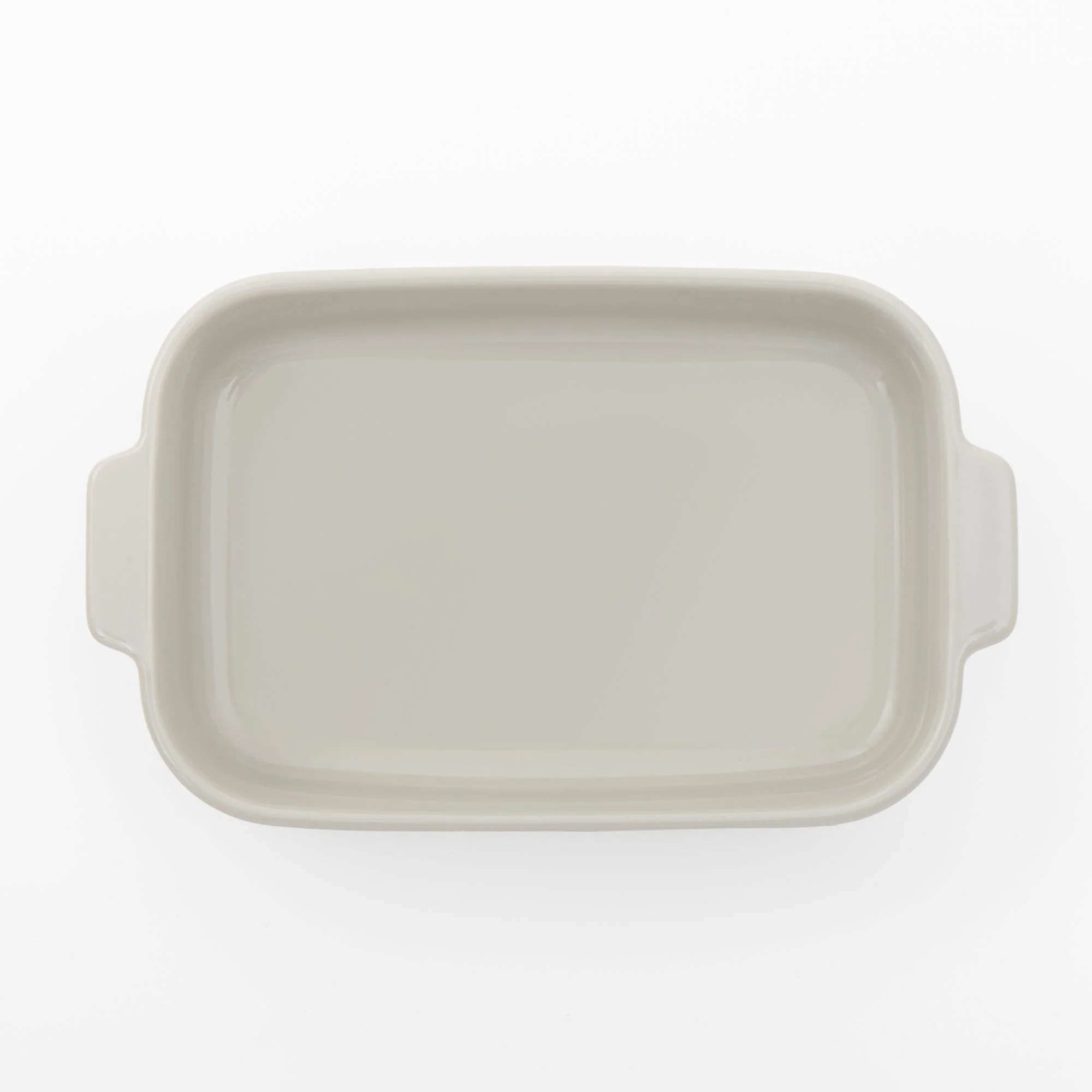Stoneware Baking Dish Oven Tray - Grey Beige - Image 2