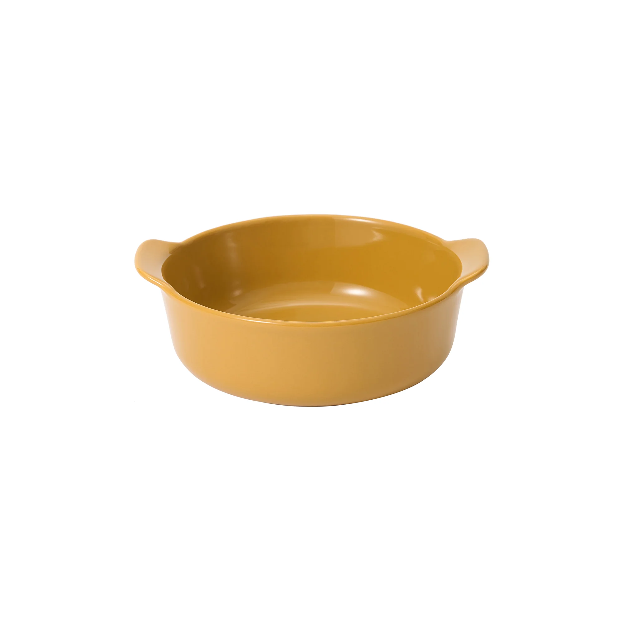 Stoneware Bowl (Dia. 12.9 cm) - Mustard Yellow