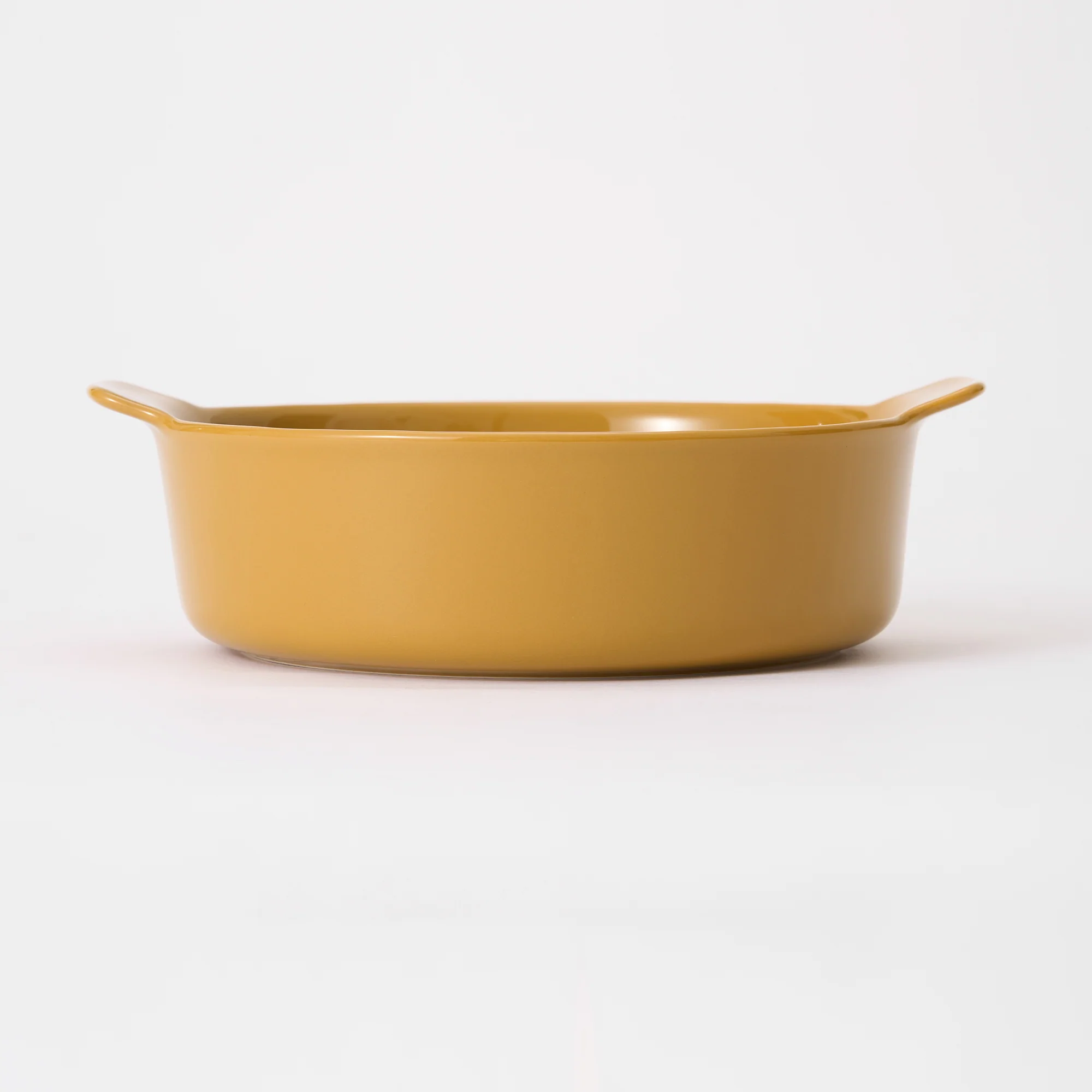 Stoneware Bowl (Dia. 20.9 cm) - Mustard Yellow - Image 2