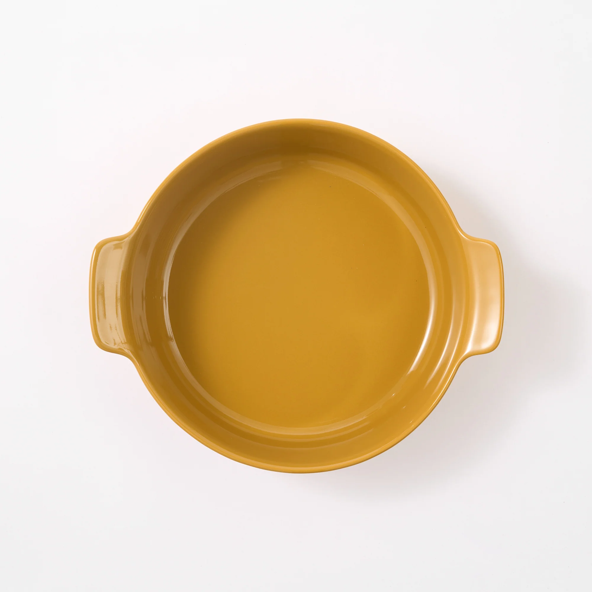 Stoneware Bowl (Dia. 20.9 cm) - Mustard Yellow - Image 3