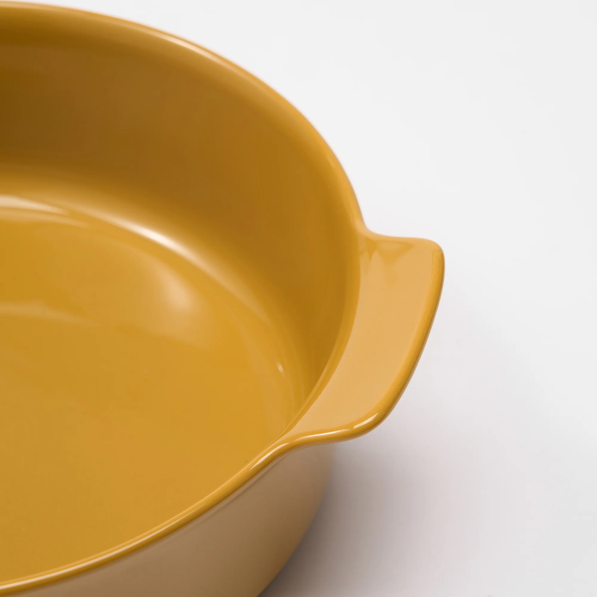 Stoneware Bowl (Dia. 20.9 cm) - Mustard Yellow - Image 5