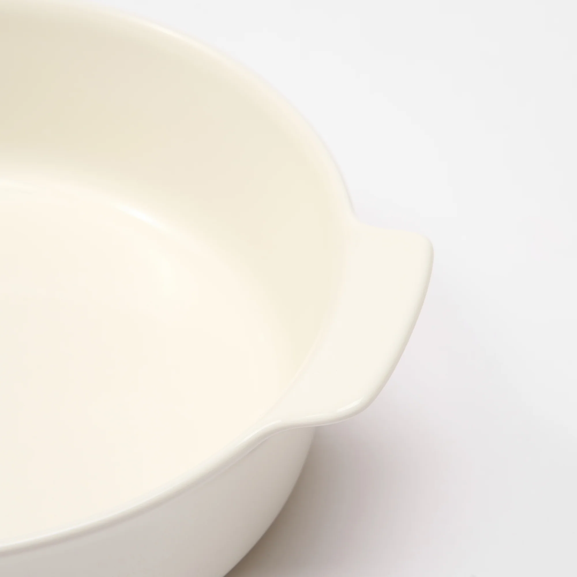 Stoneware Bowl (Dia. 20.9 cm) - Off White - Image 6