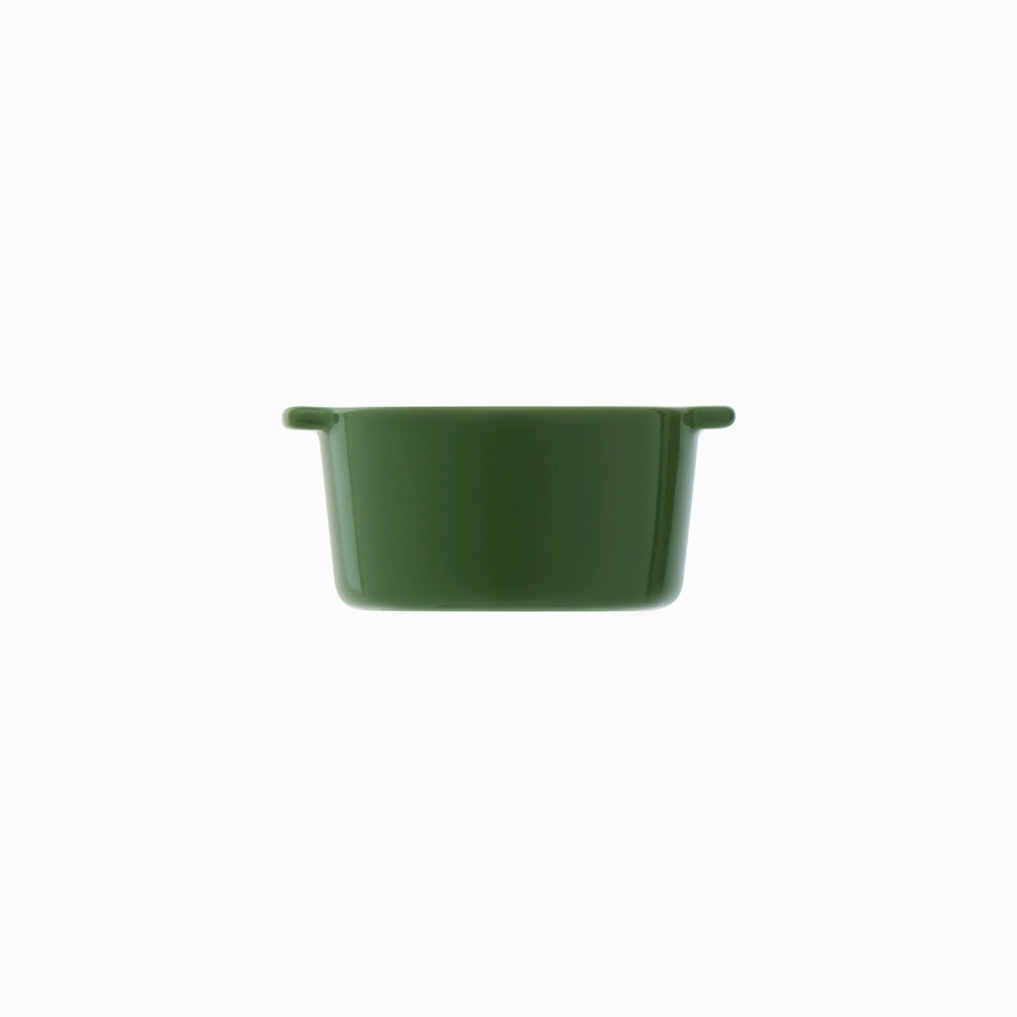Stoneware Mini Cocotte Bowl (Dia. 11.5 cm) - Green